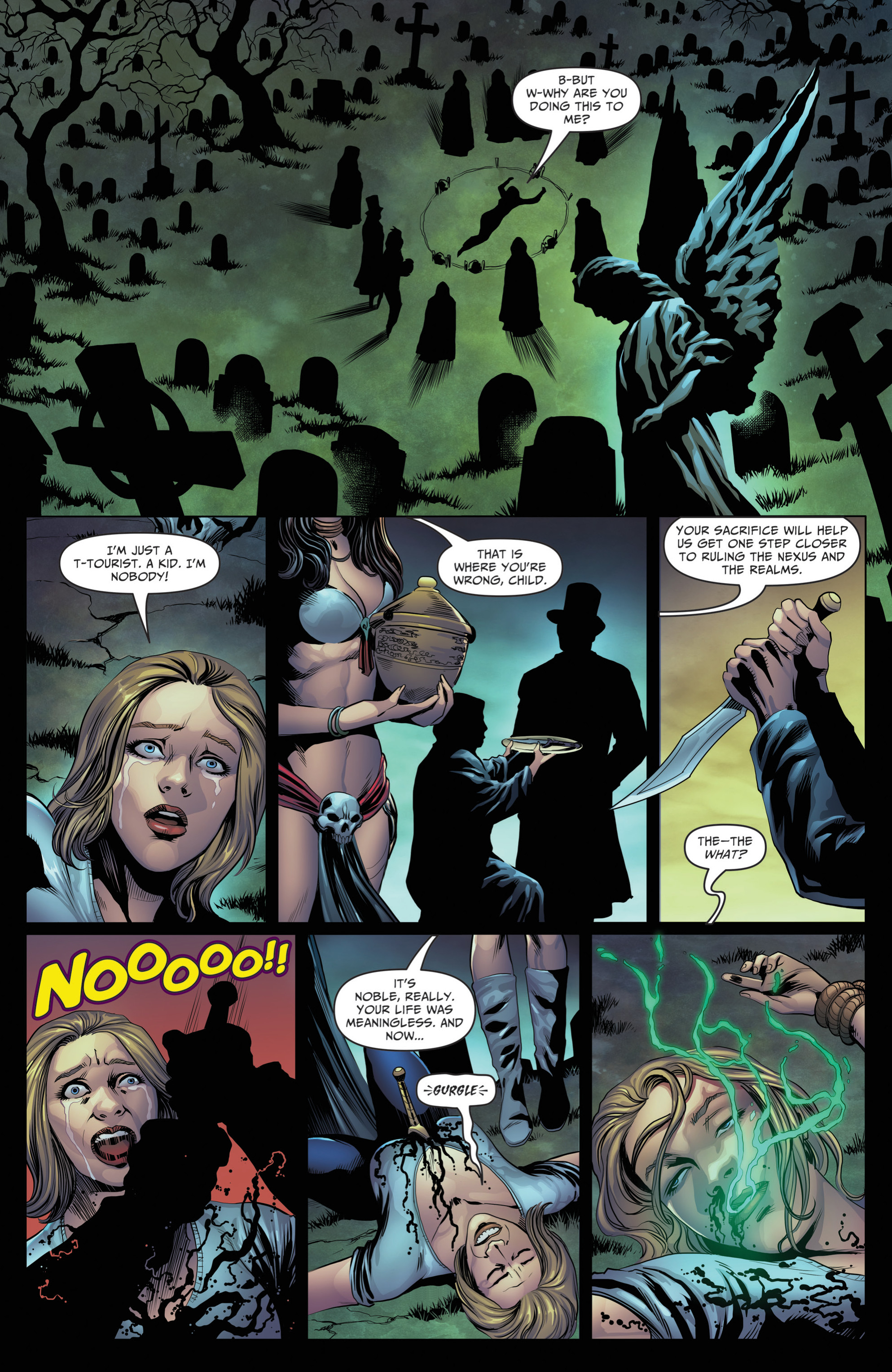 Read online Grimm Fairy Tales: Day of the Dead comic -  Issue #1 - 6