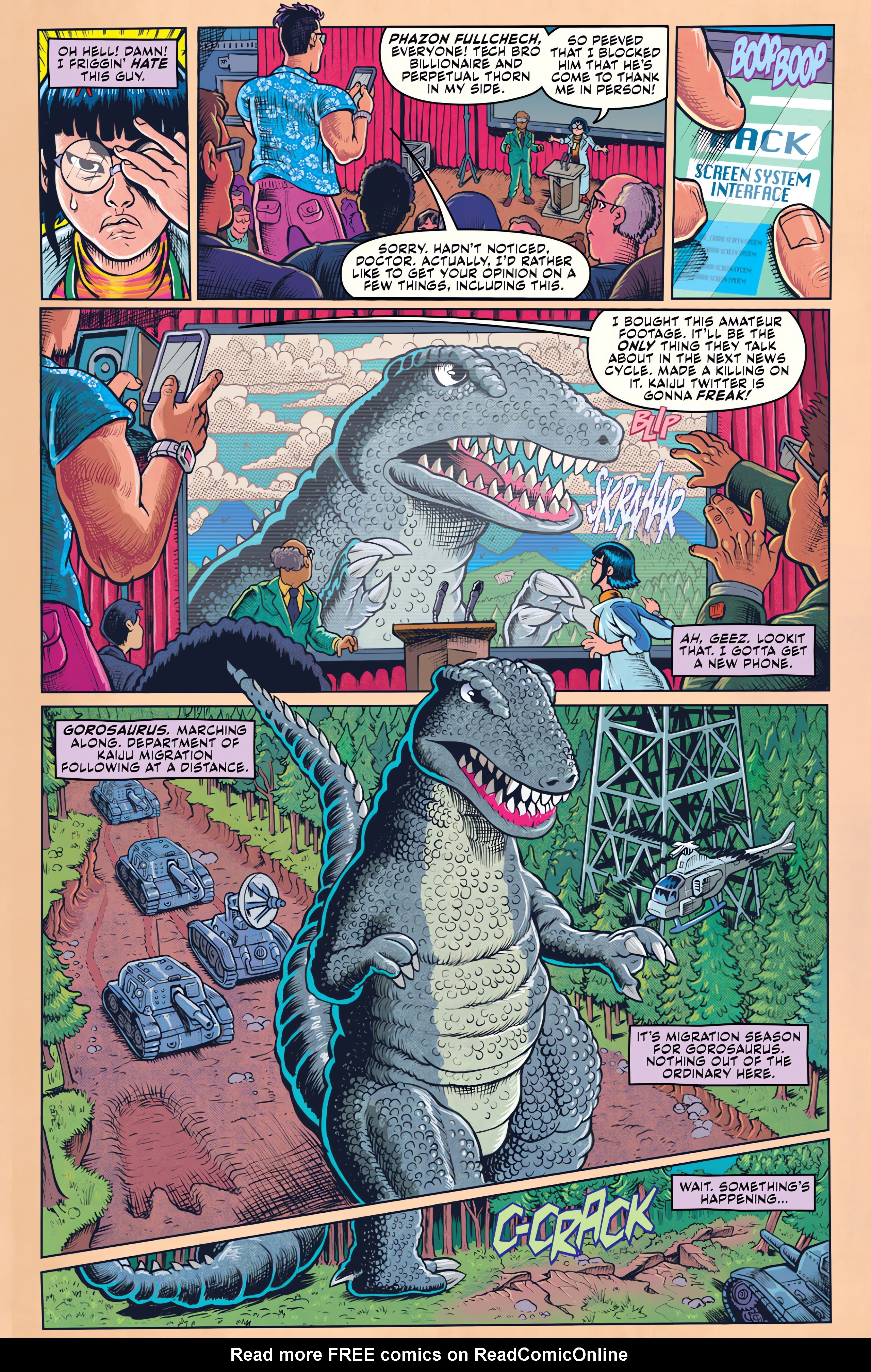 Read online Godzilla: War for Humanity comic -  Issue #1 - 9