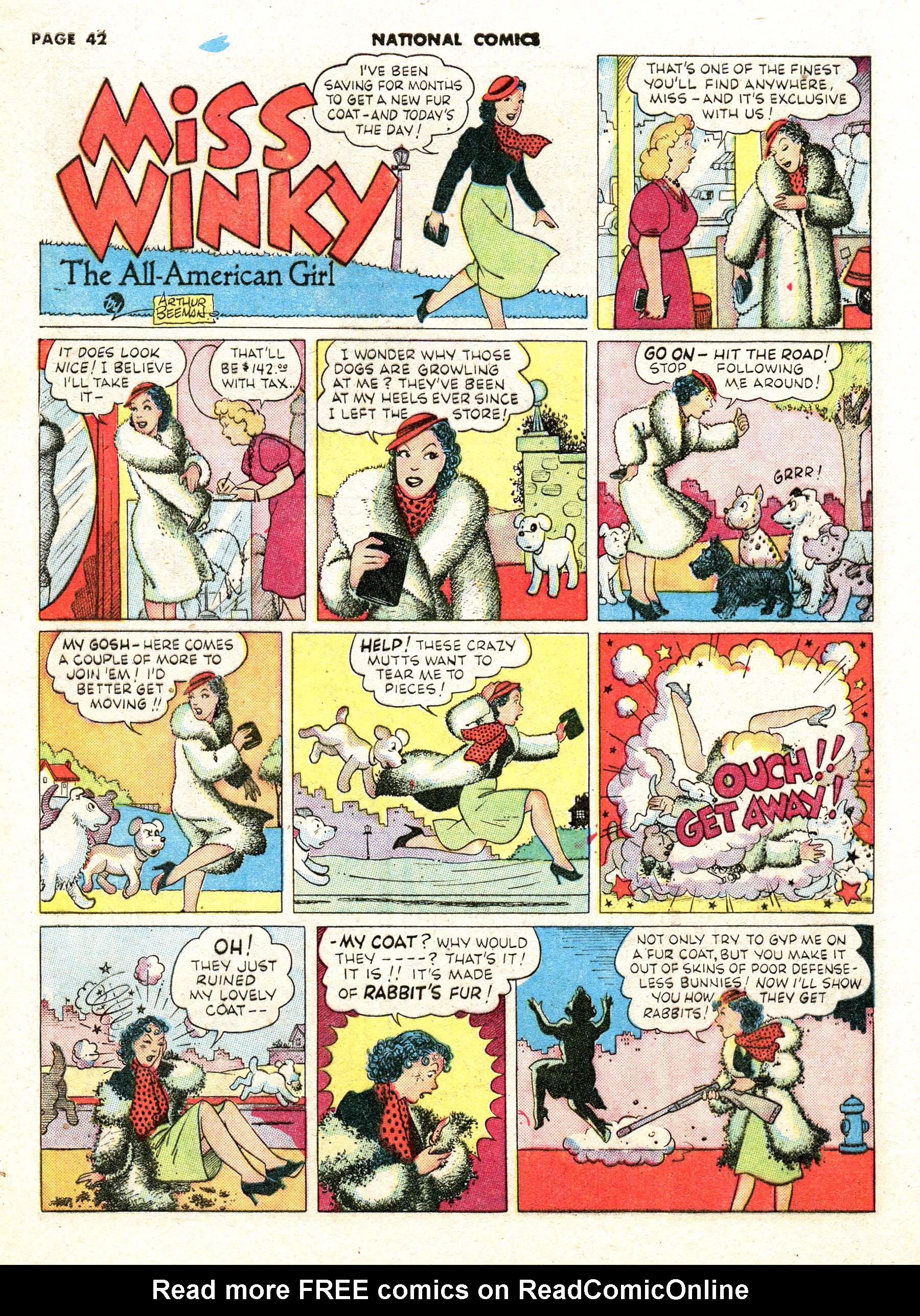 Read online National Comics comic -  Issue #21 - 43