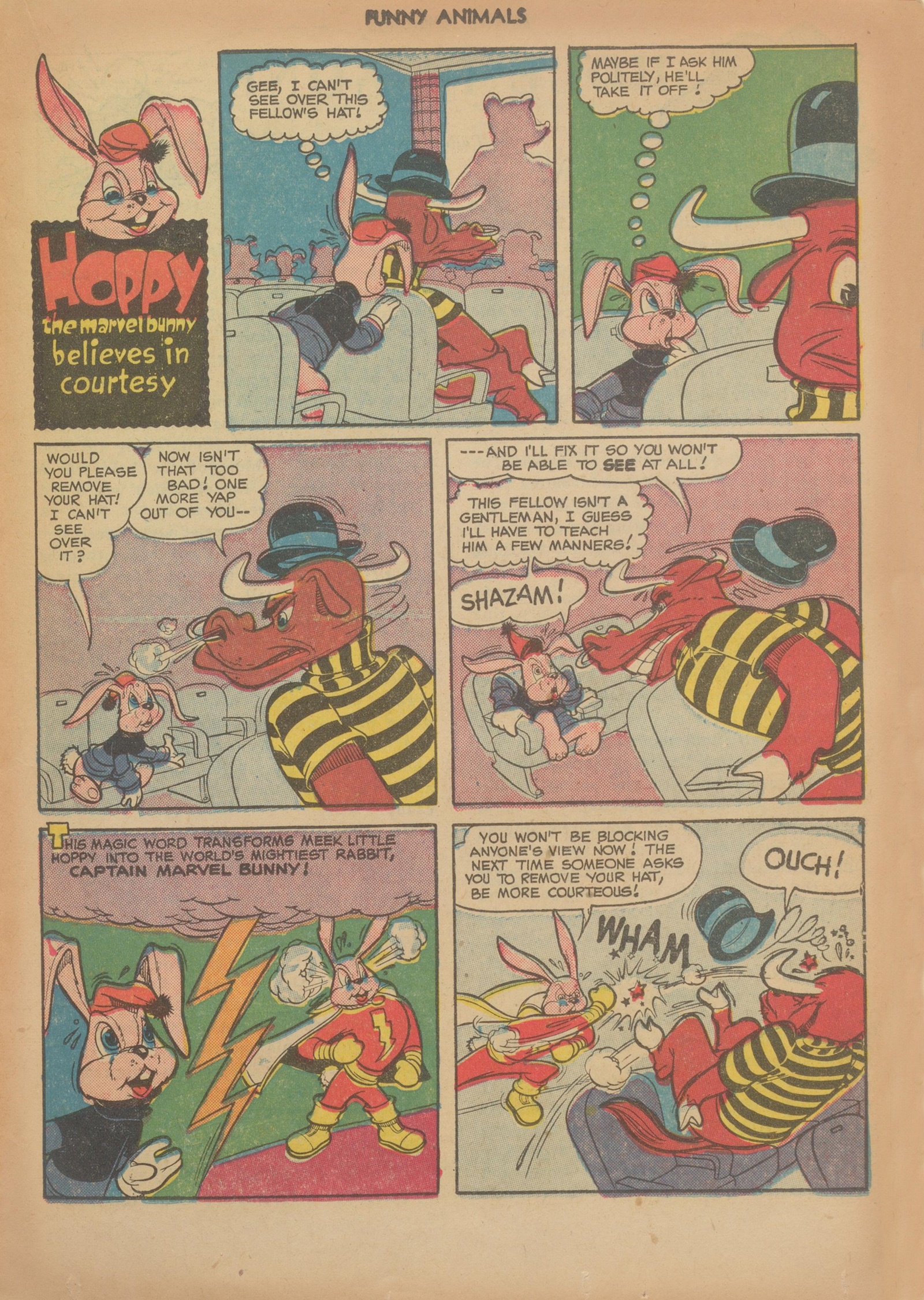 Read online Fawcett's Funny Animals comic -  Issue #68 - 15