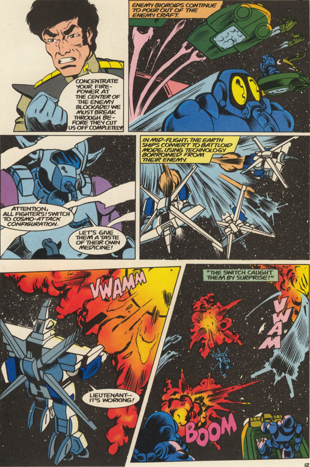 Read online Robotech Masters comic -  Issue #16 - 16