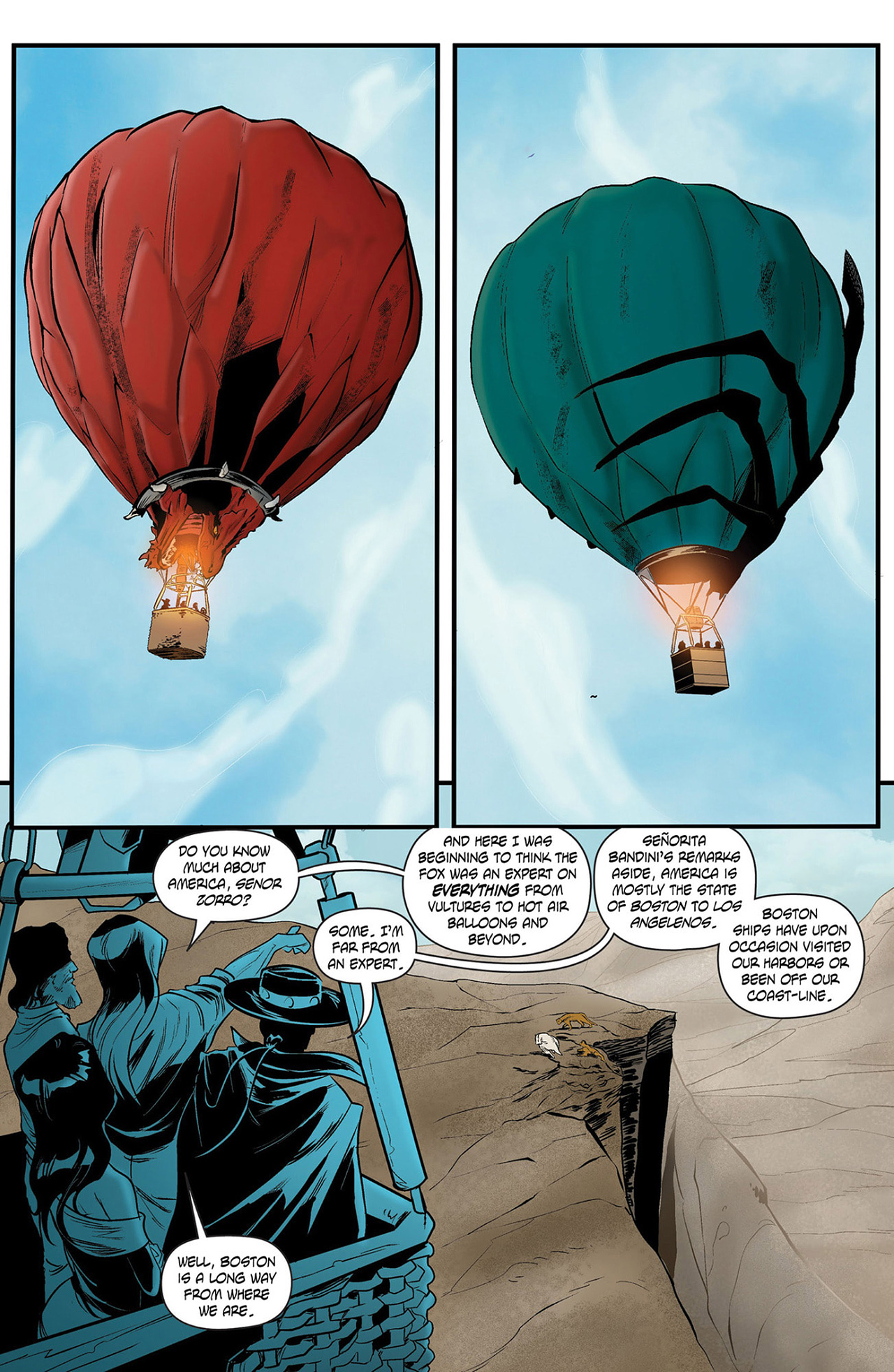 Read online Zorro Flights comic -  Issue #3 - 14