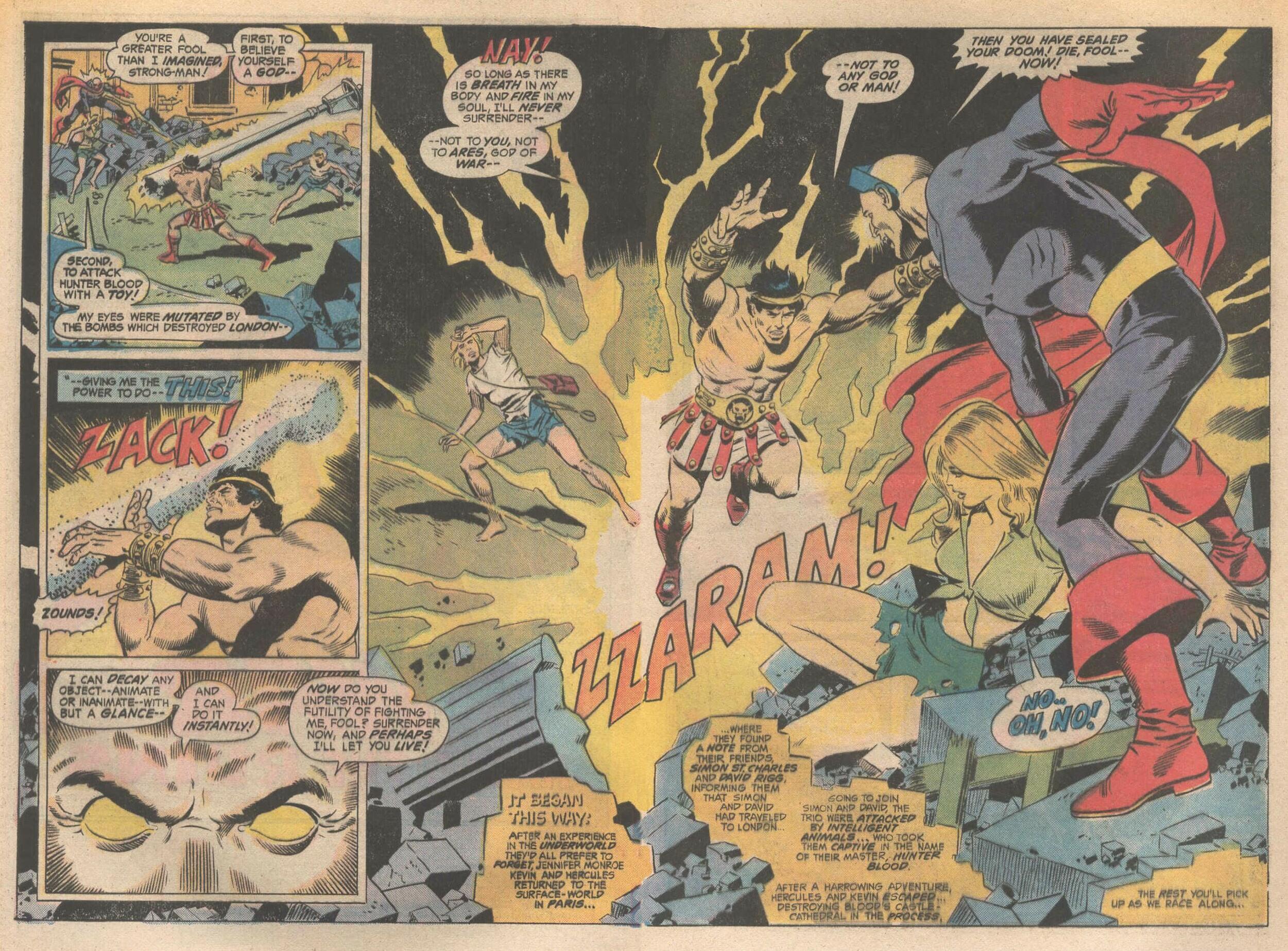 Read online Hercules Unbound comic -  Issue #5 - 4