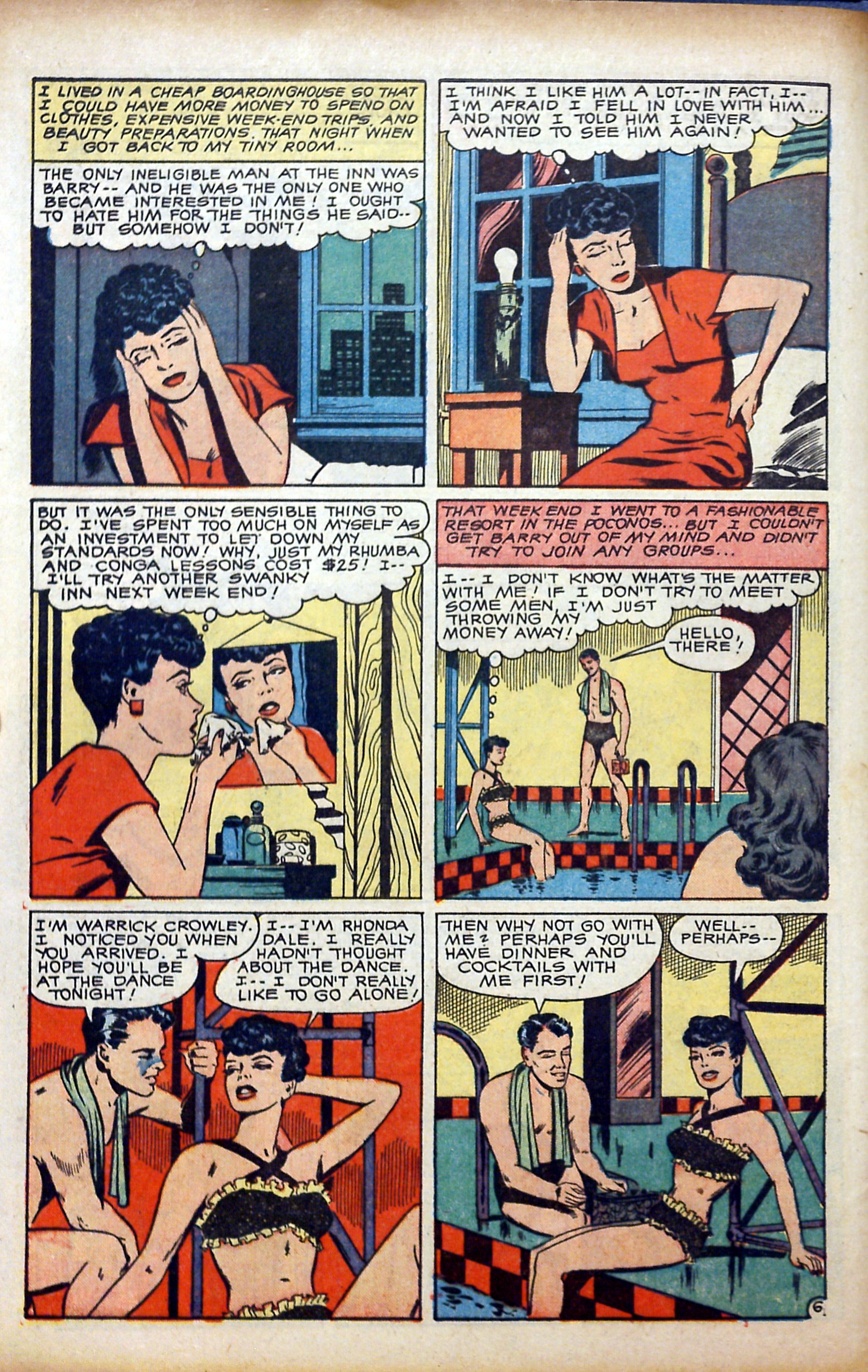 Read online Glamorous Romances comic -  Issue #56 - 8