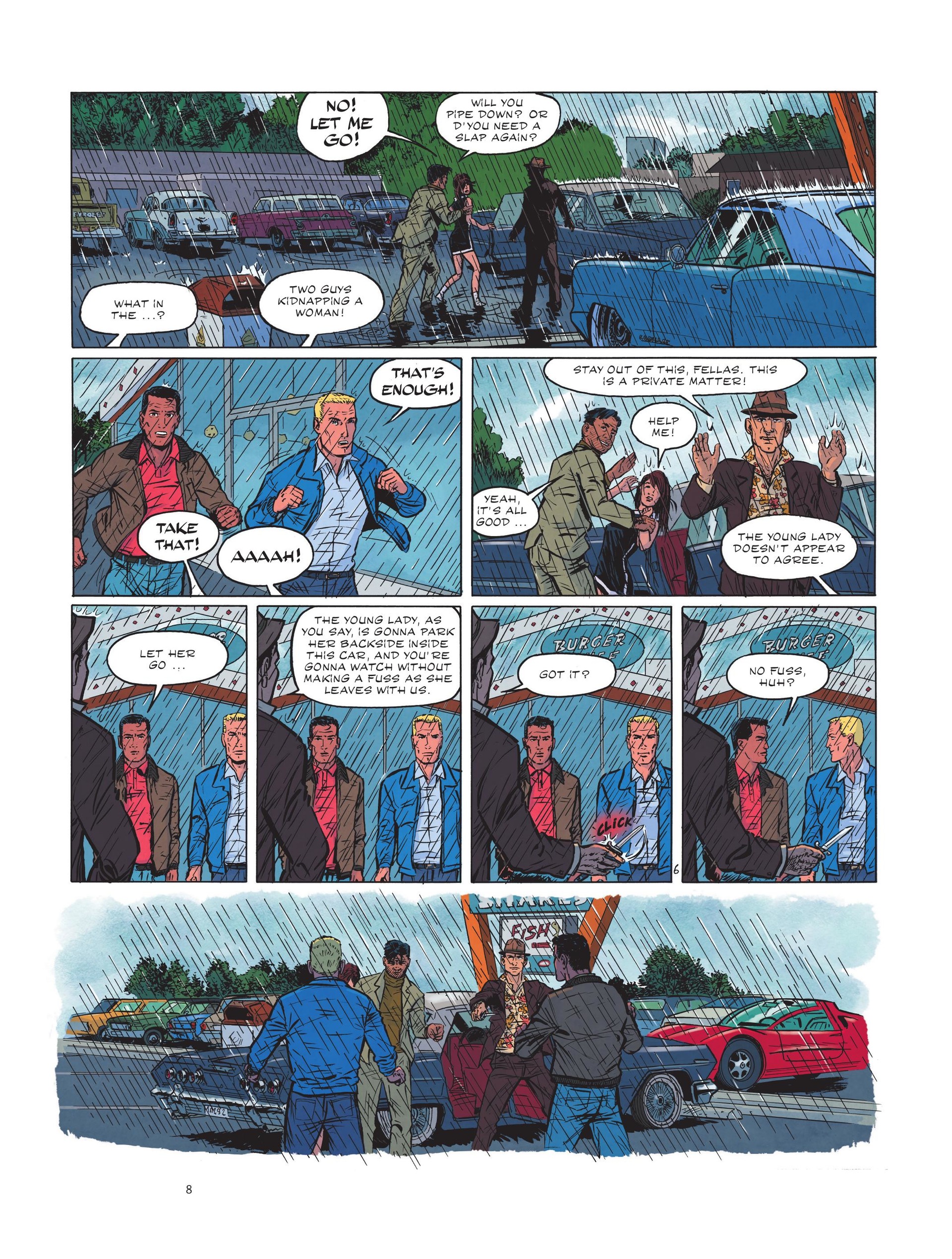 Read online Michel Vaillant: Legendary Races: In the Hell of Indianapolis comic -  Issue # Full - 10