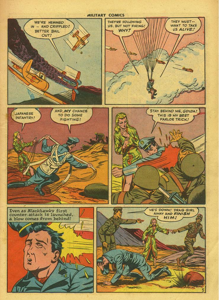 Read online Military Comics comic -  Issue #42 - 7