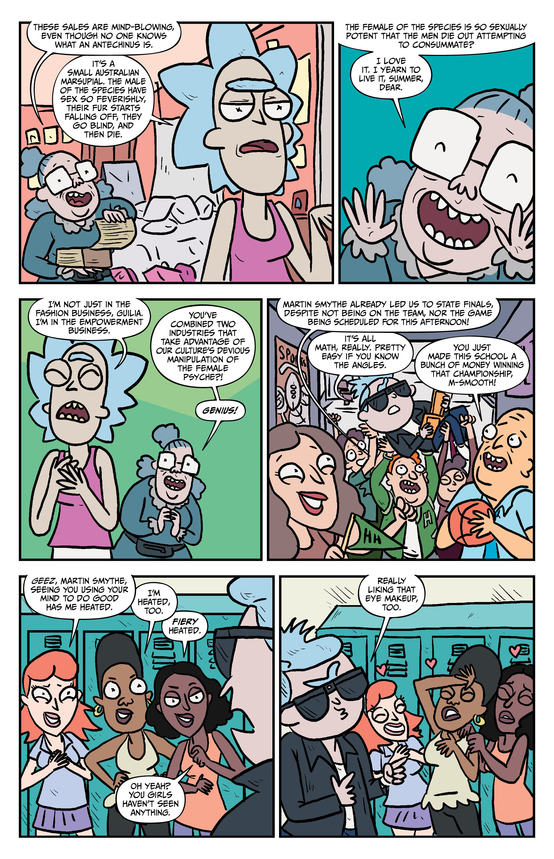 Read online Rick and Morty Deluxe Edition comic -  Issue # TPB 8 (Part 1) - 94