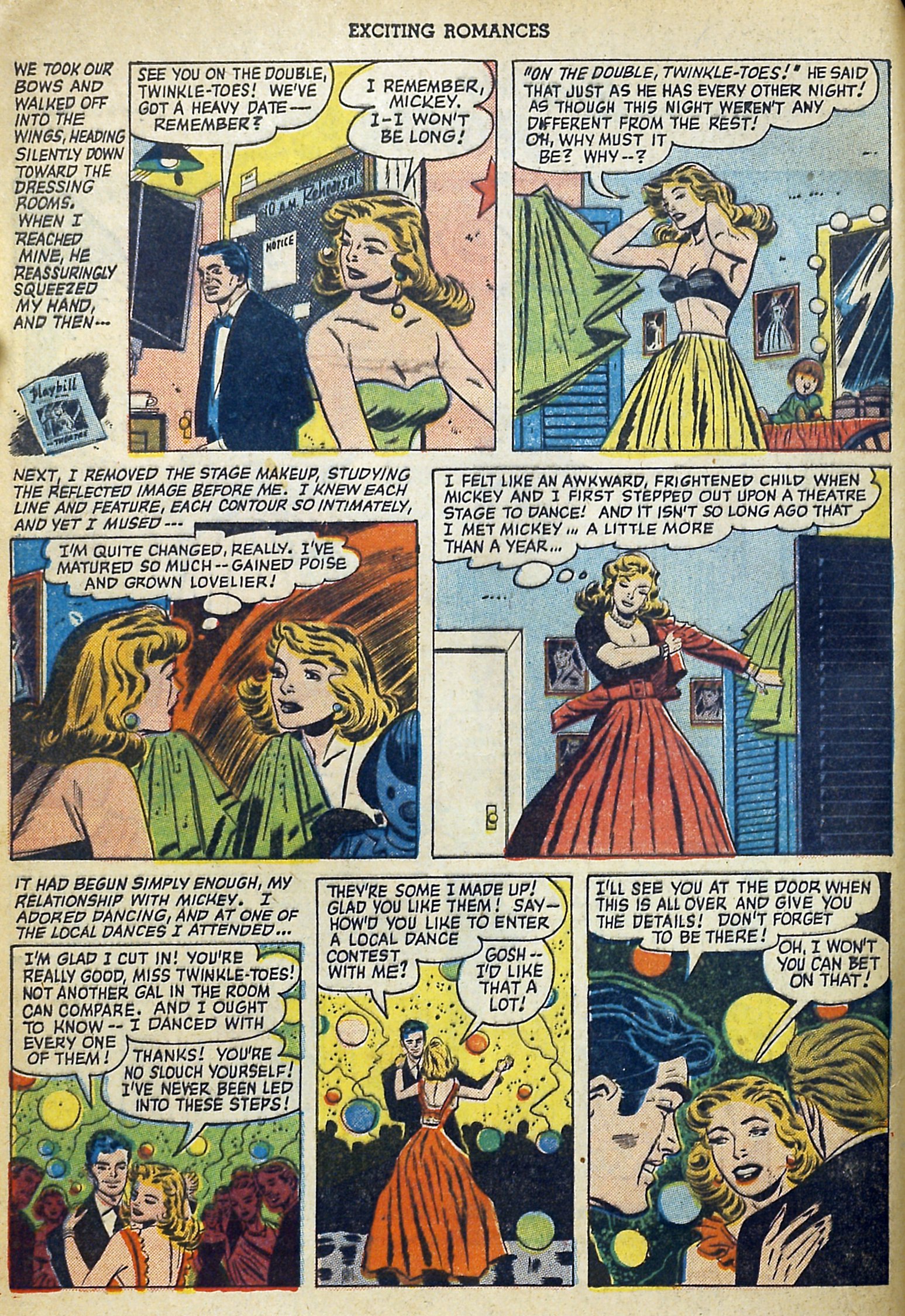 Read online Exciting Romances comic -  Issue #4 - 4