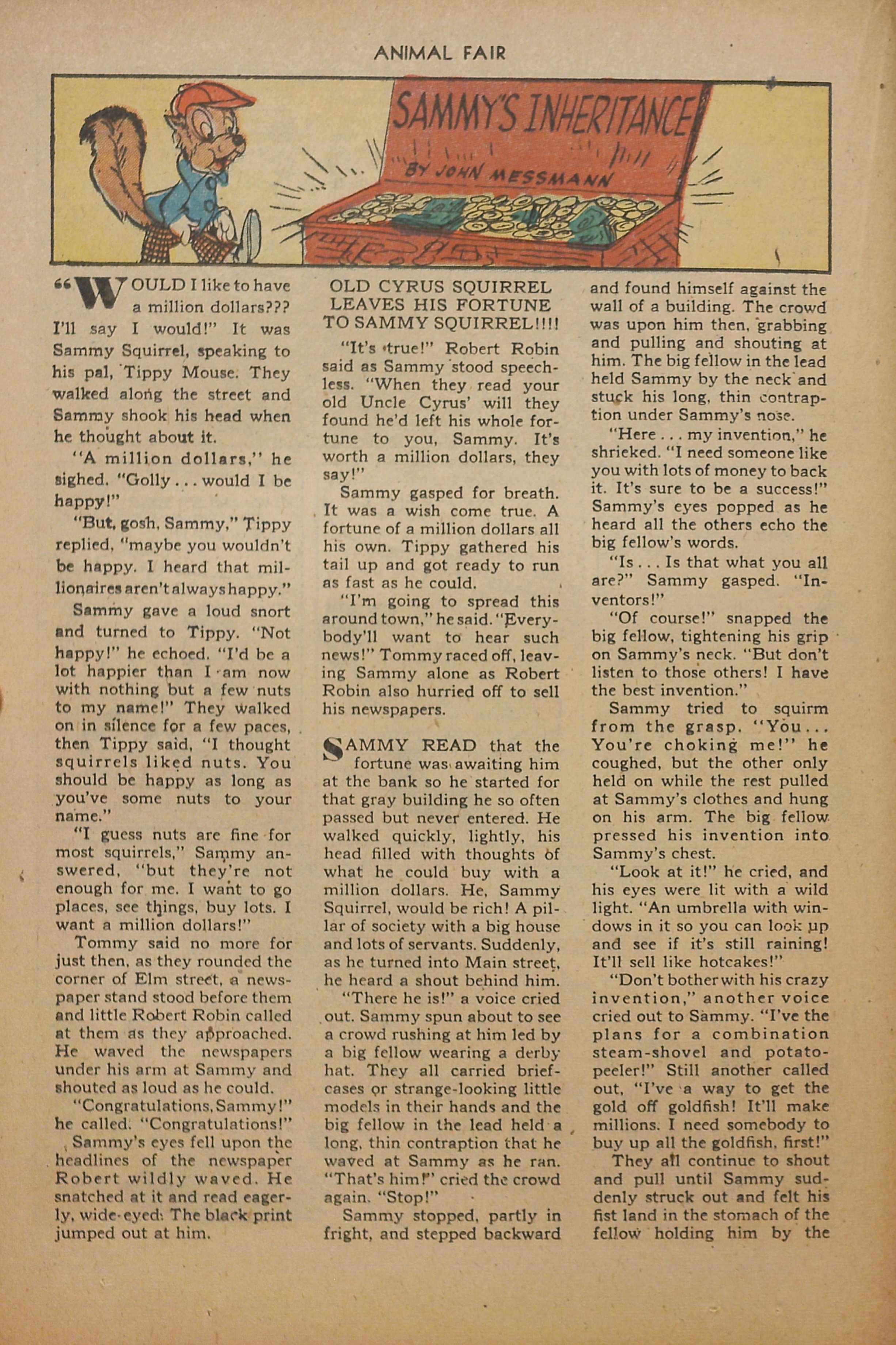 Read online Animal Fair comic -  Issue #3 - 22