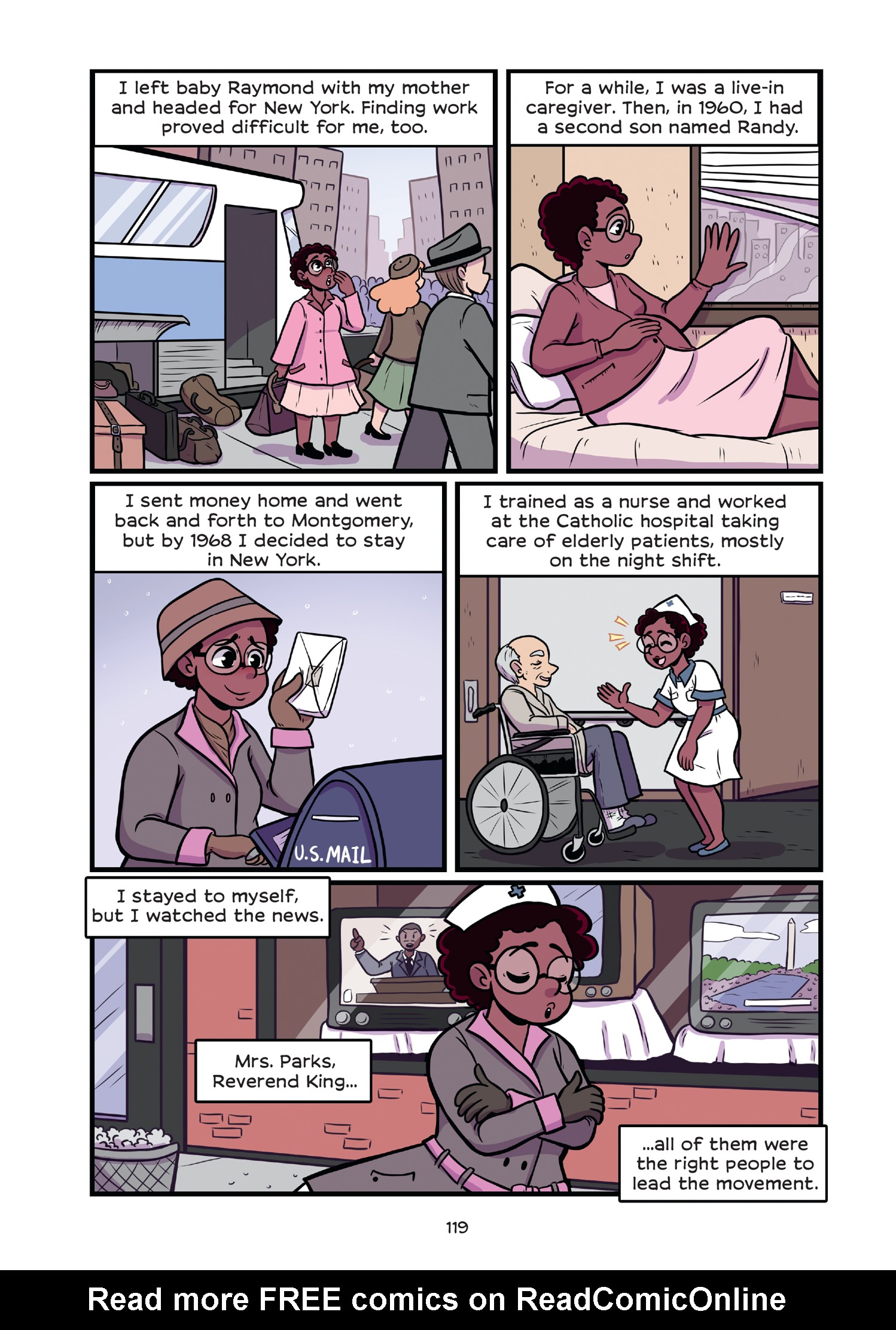Read online History Comics comic -  Issue # Rosa Parks & Claudette Colvin - Civil Rights Heroes - 124