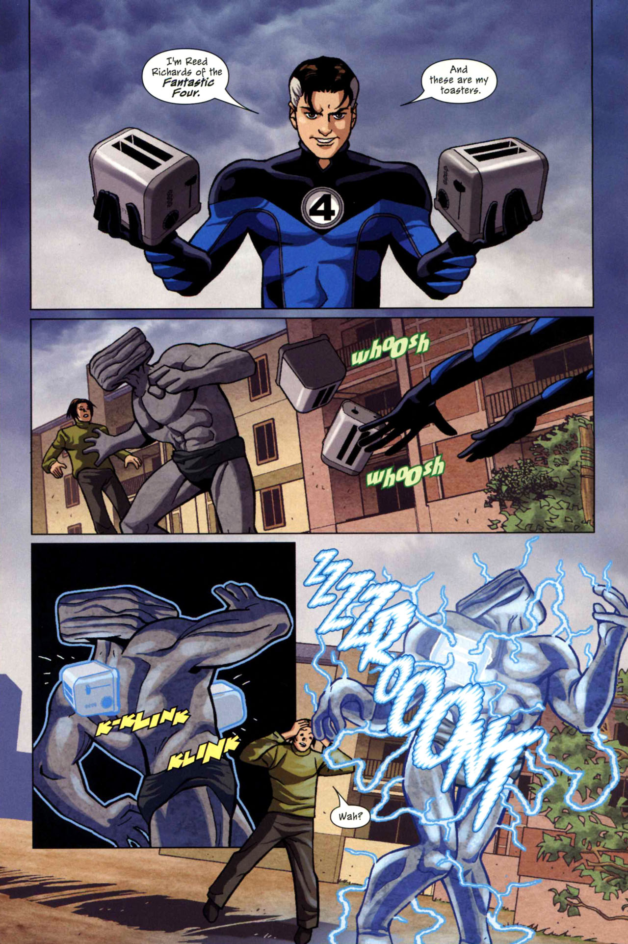 Read online Marvel Adventures Fantastic Four comic -  Issue #34 - 22