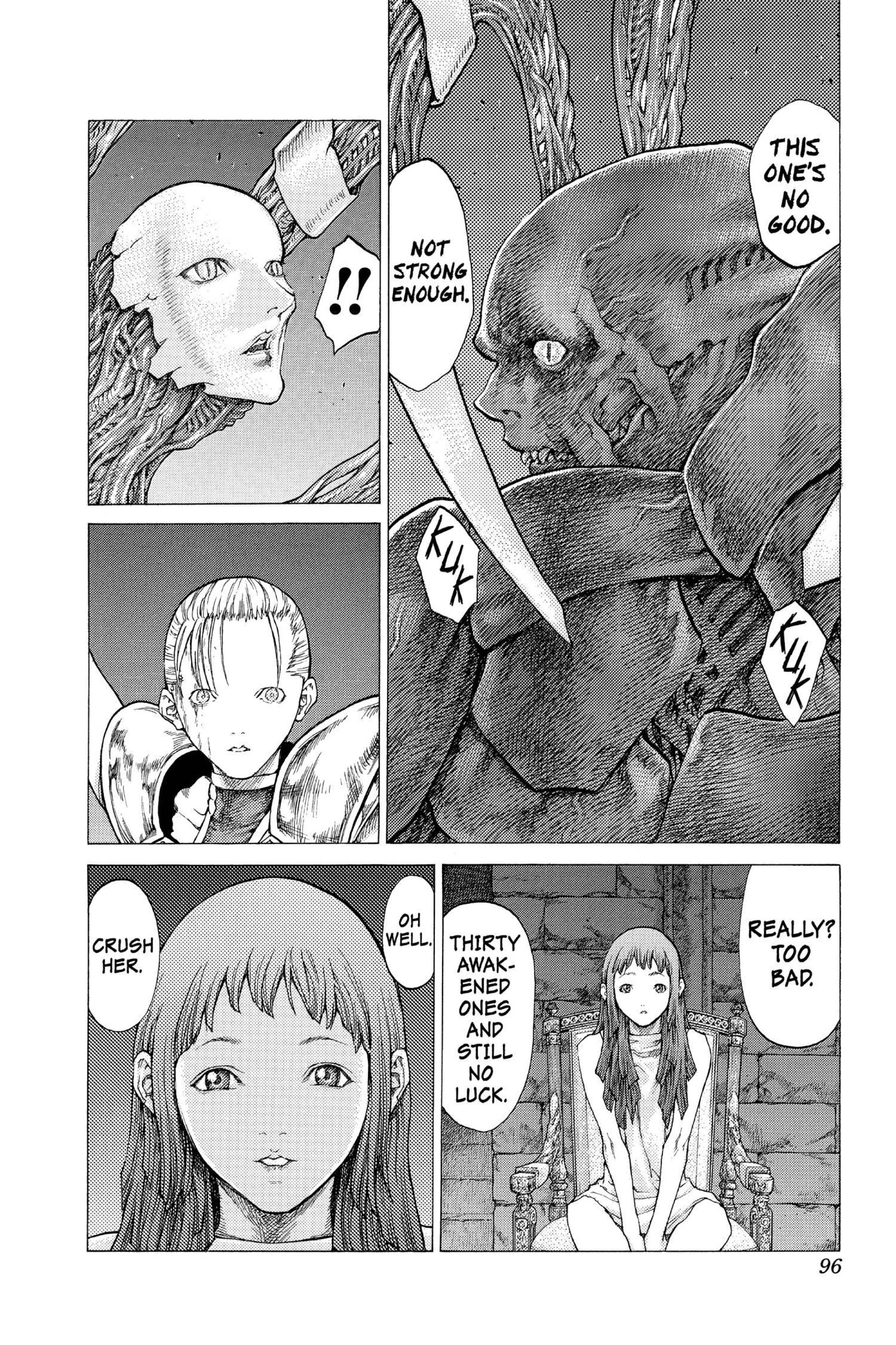 Read online Claymore comic -  Issue #8 - 89