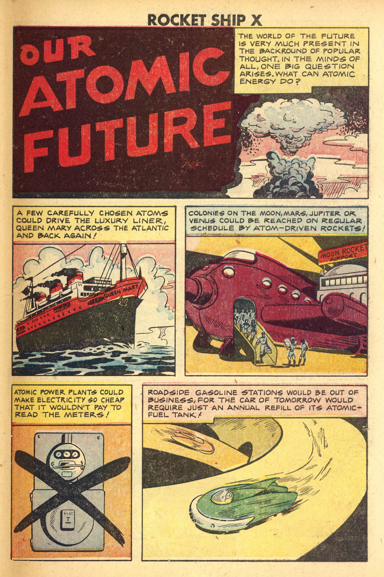 Read online Rocket Ship X comic -  Issue # Full - 31