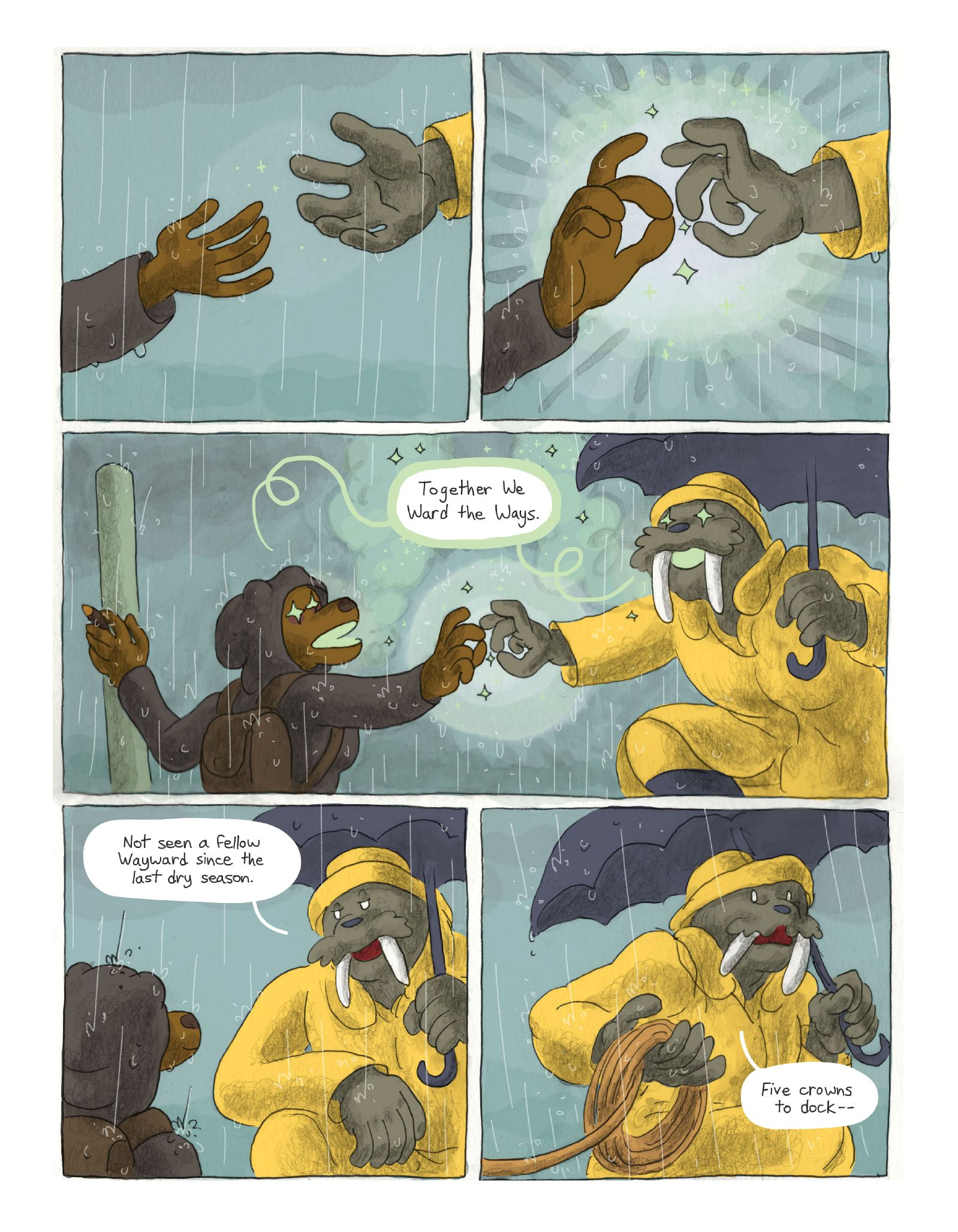 Read online Soggy Landing comic -  Issue # TPB (Part 1) - 17