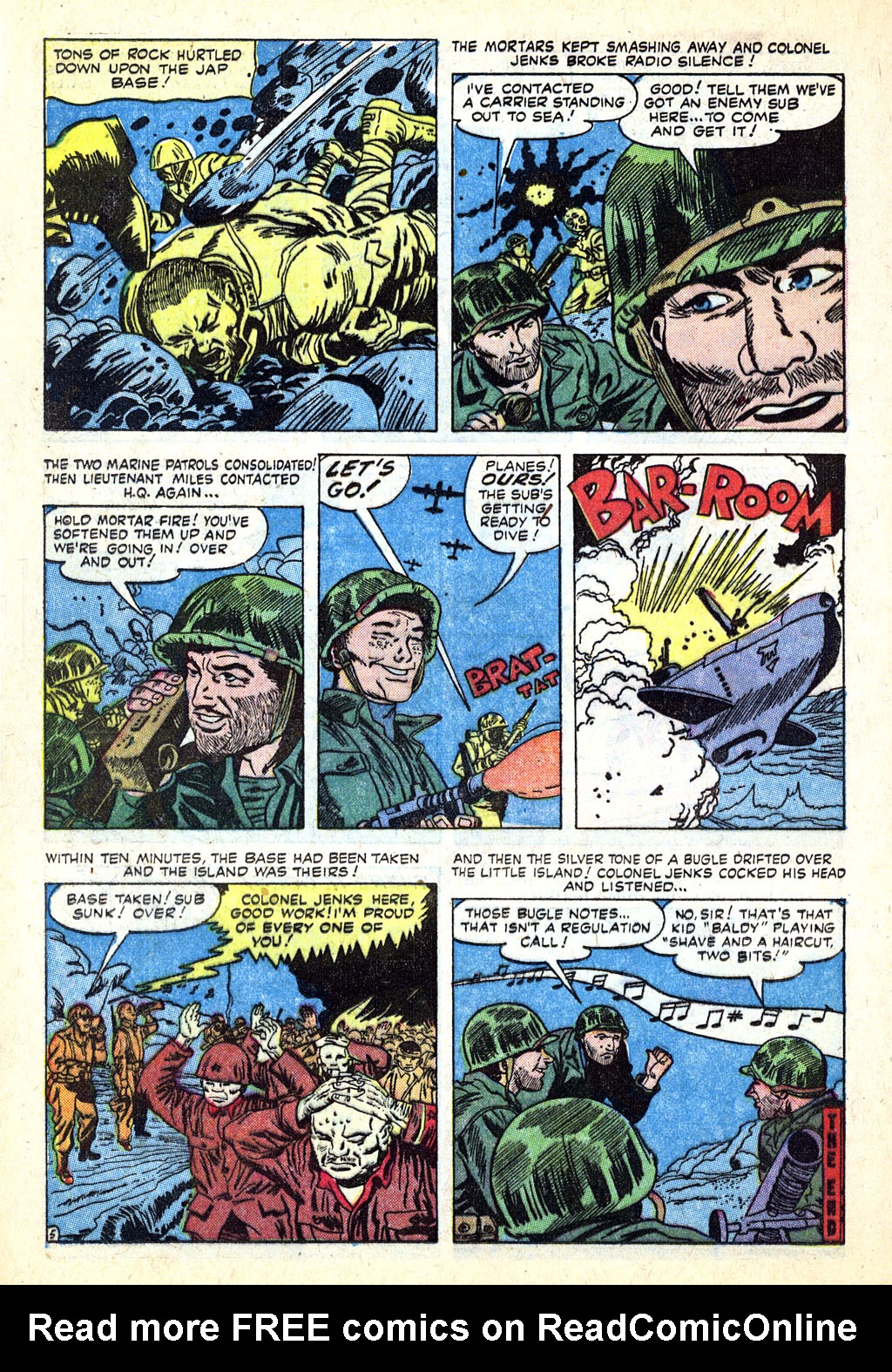 Read online Marines in Action comic -  Issue #6 - 24