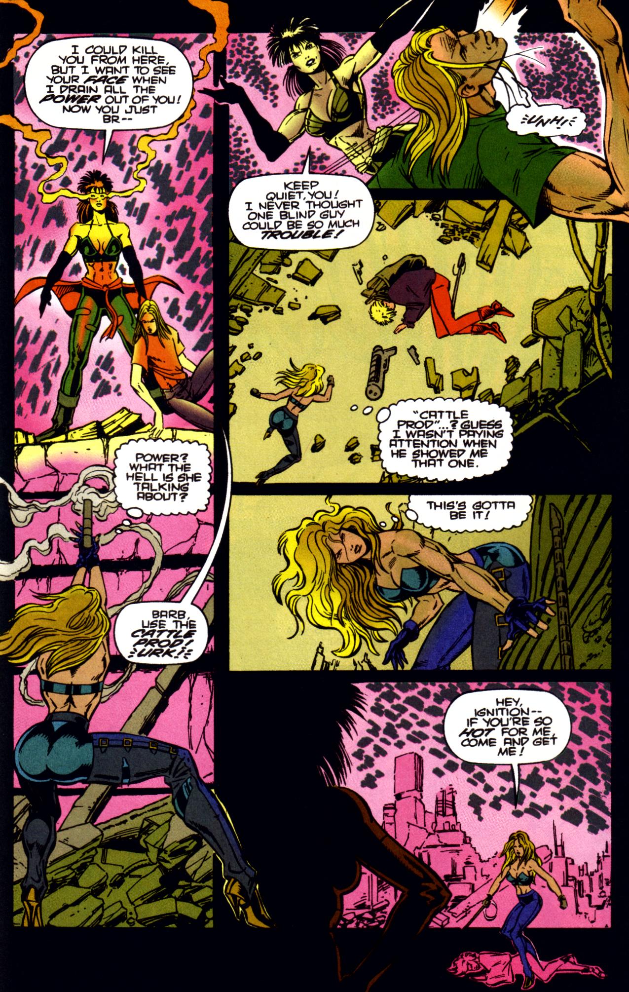 Read online Barb Wire (1994) comic -  Issue #9 - 16