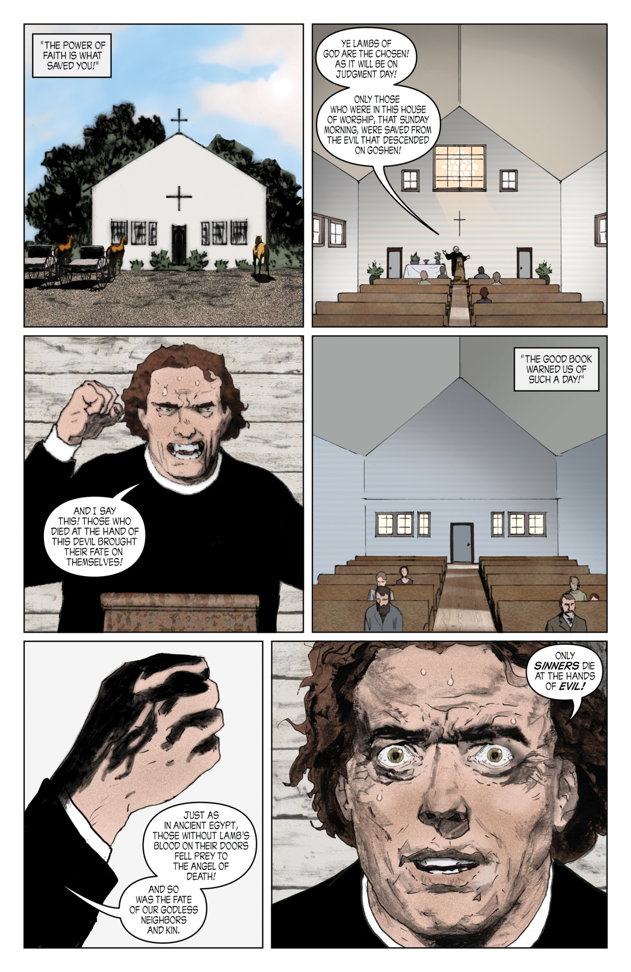 Read online John Carpenter's Night Terrors comic -  Issue # Black Sparrow - 29
