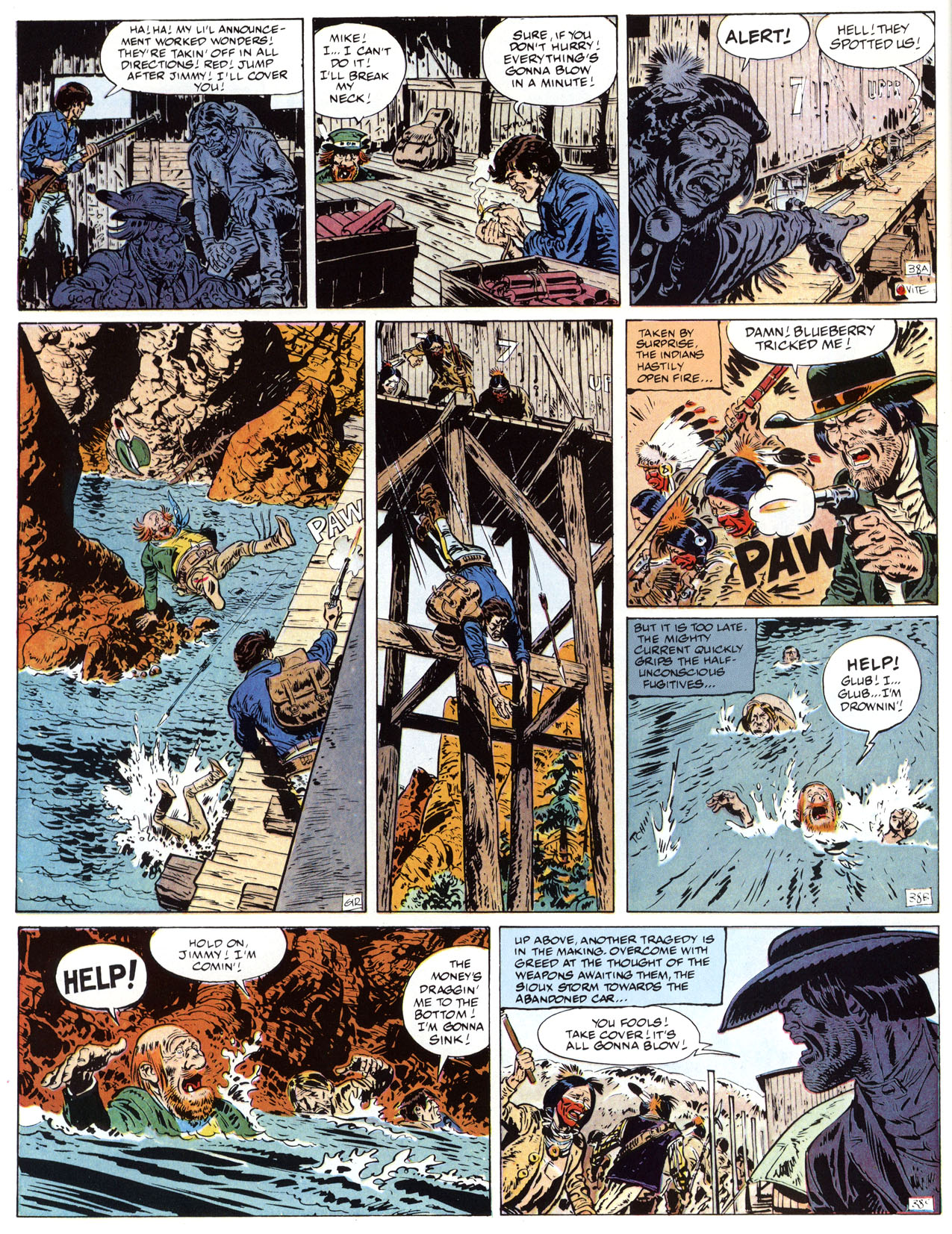 Read online Epic Graphic Novel: Lieutenant Blueberry comic -  Issue #2 - 42