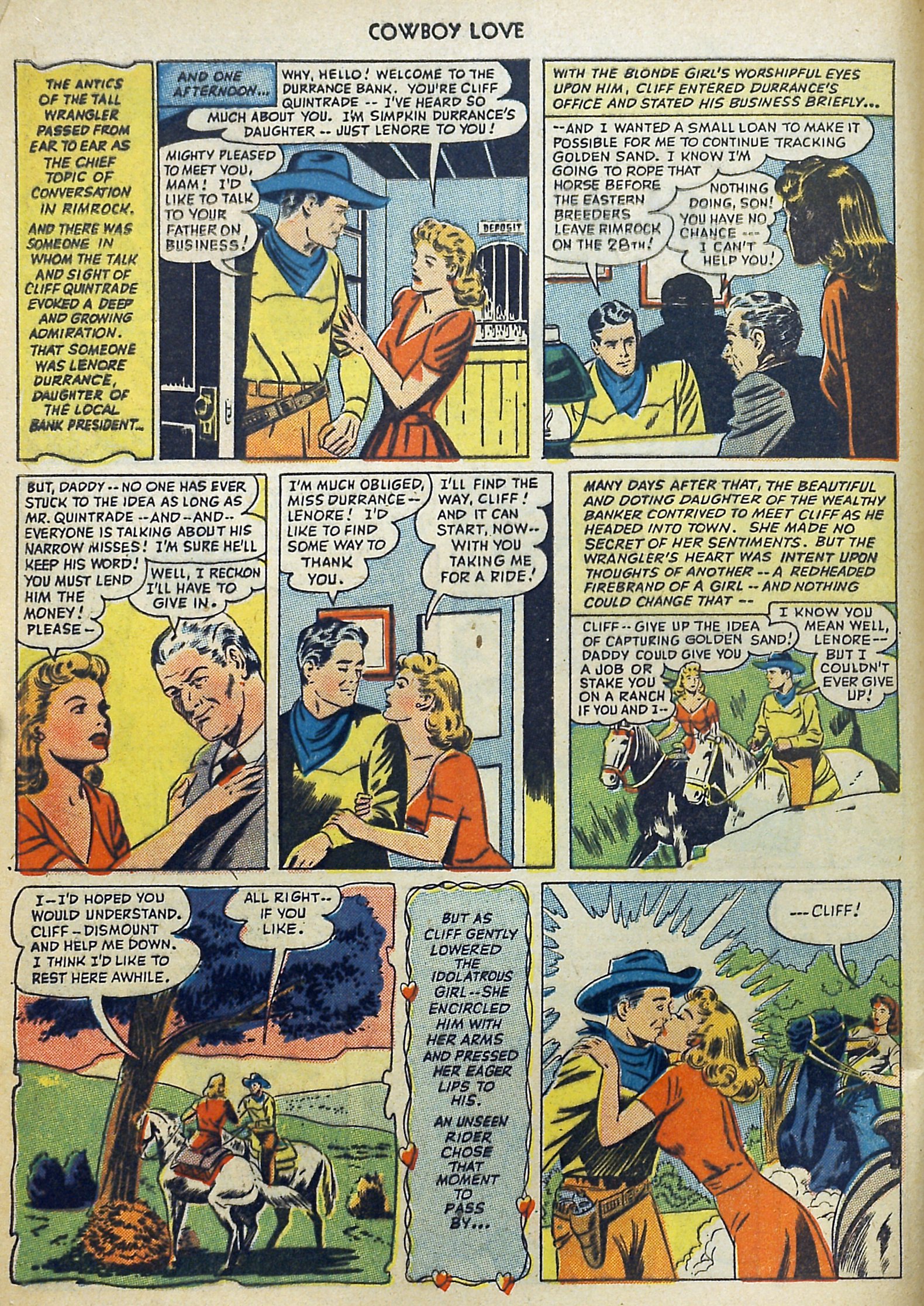 Read online Cowboy Love comic -  Issue #9 - 8