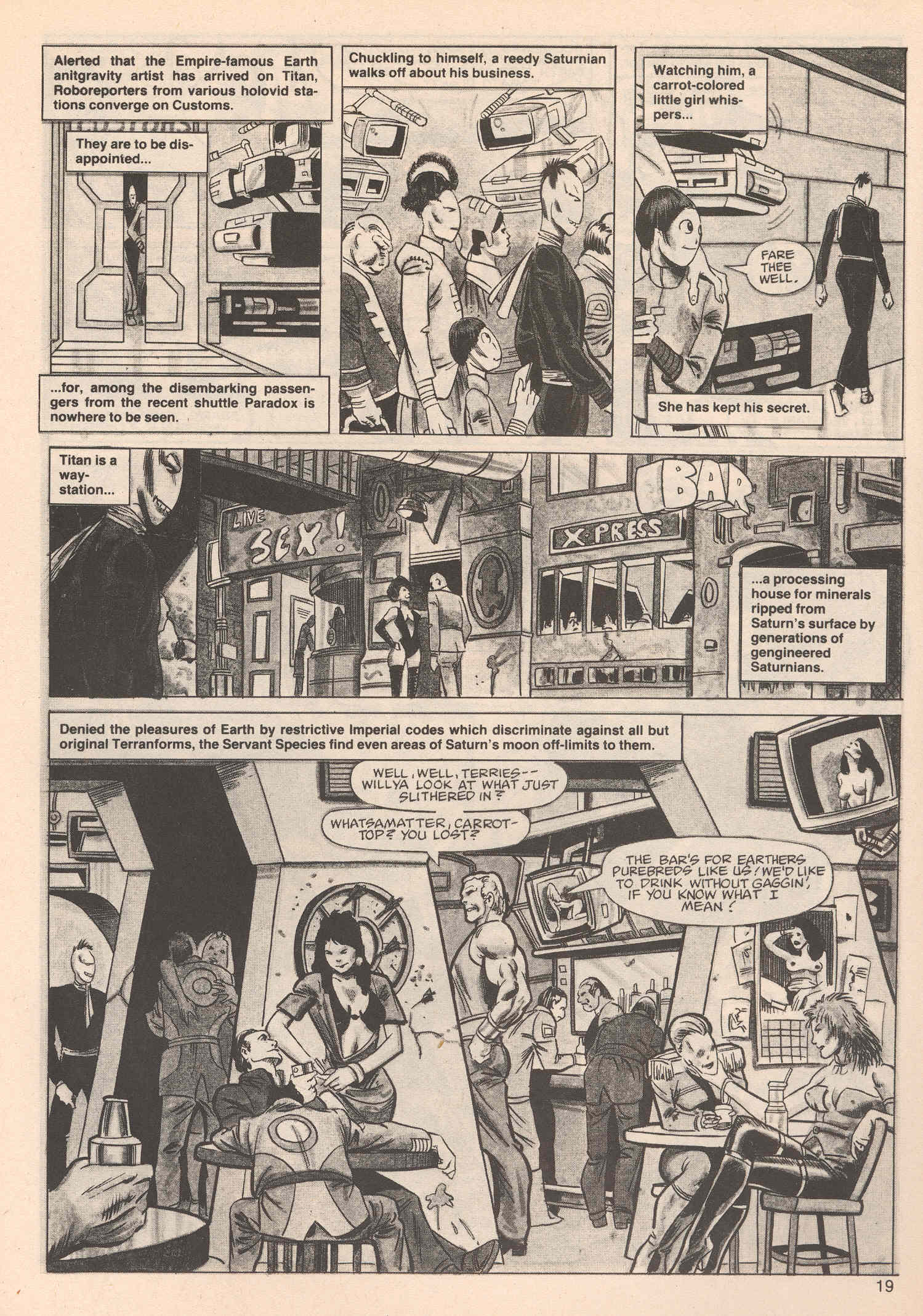 Read online Bizarre Adventures comic -  Issue #30 - 19