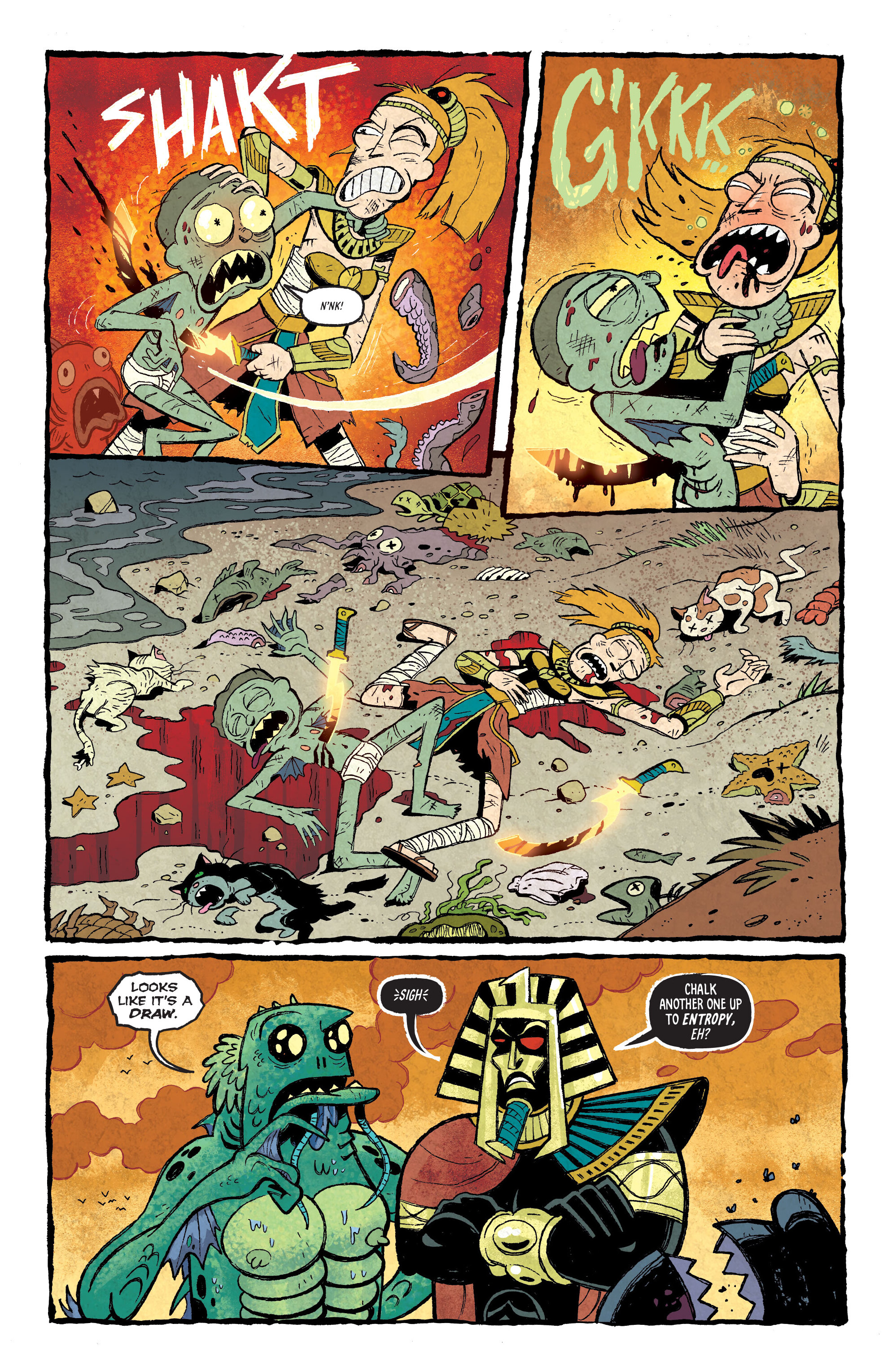 Read online Rick and Morty: vs. Cthulhu comic -  Issue # TPB - 91
