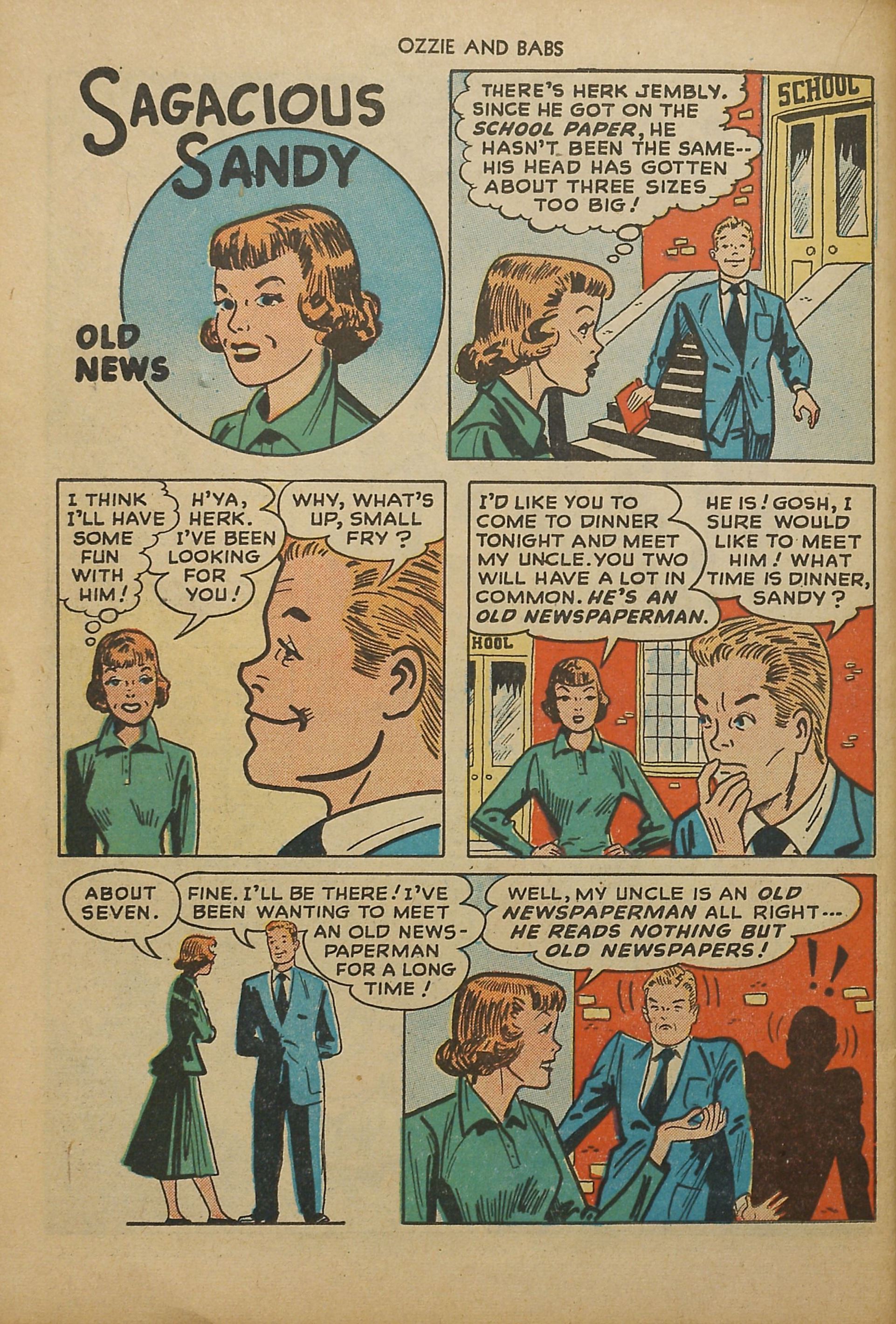 Read online Ozzie And Babs comic -  Issue #10 - 38