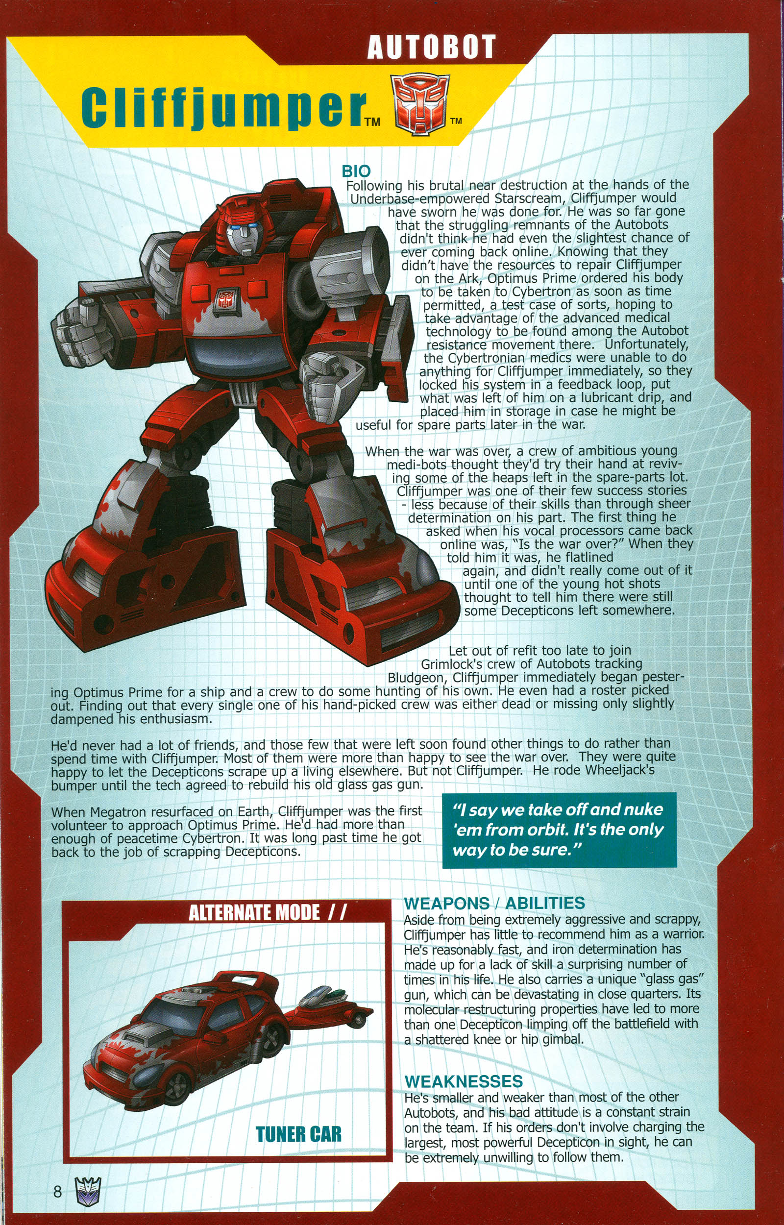 Read online Transformers: Collectors' Club comic -  Issue #17 - 8