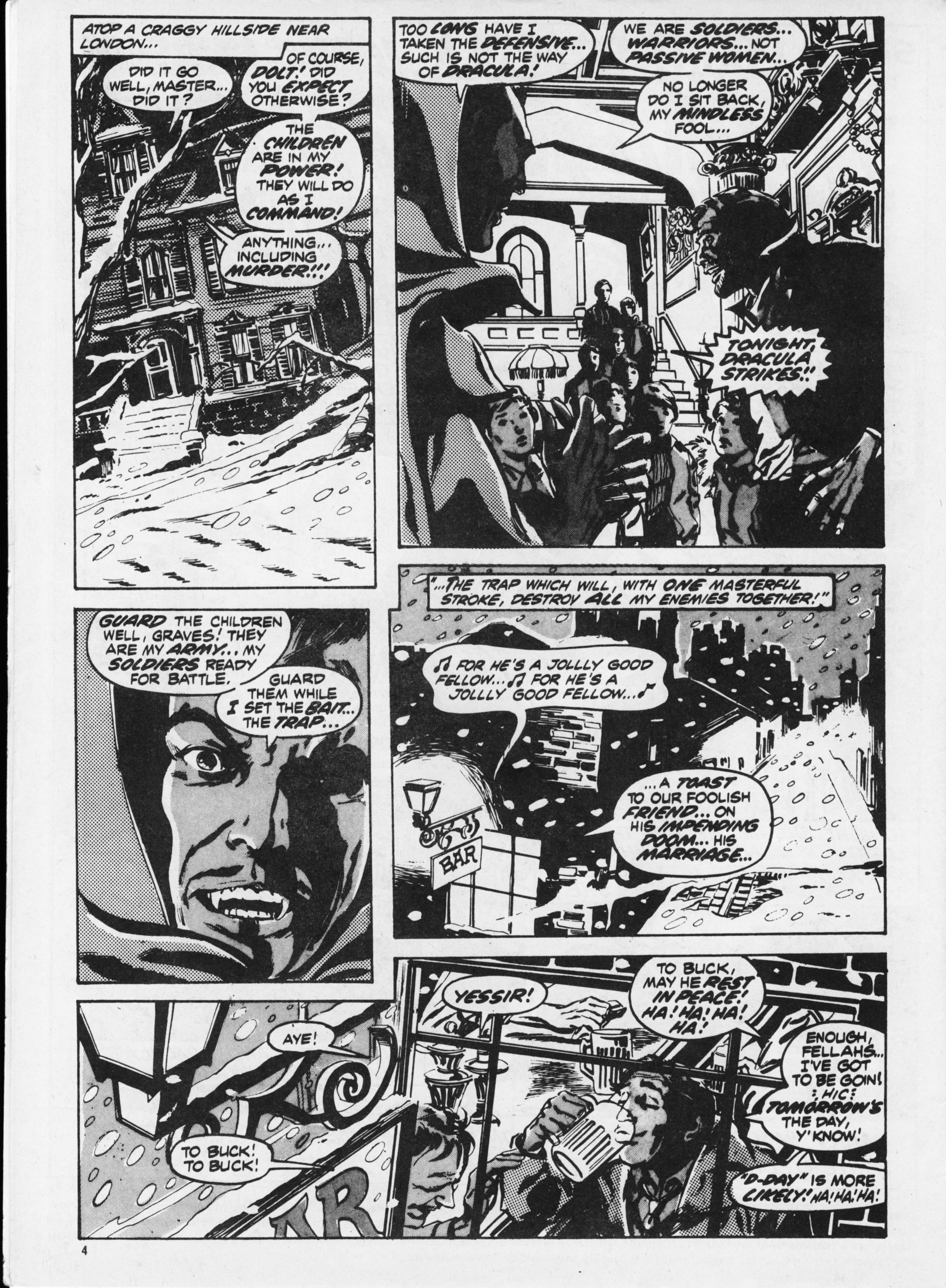 Read online Dracula Lives (1974) comic -  Issue #14 - 4