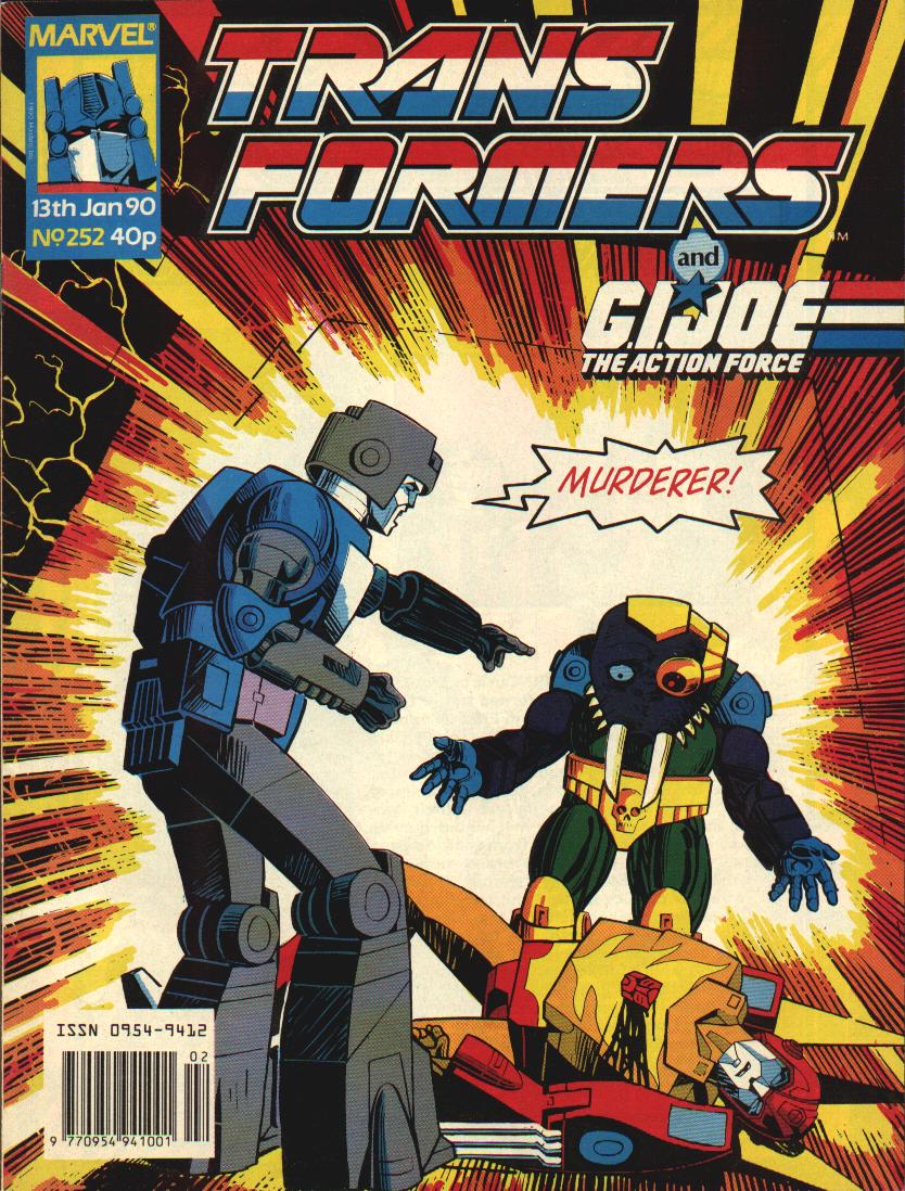 Read online The Transformers (UK) comic -  Issue #252 - 1