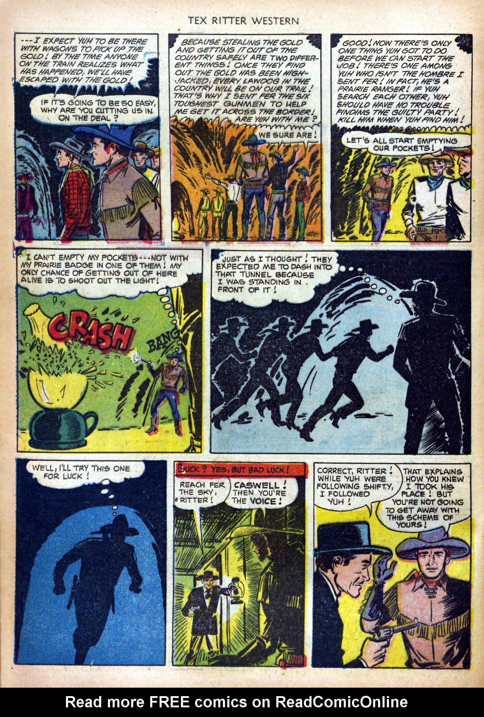 Read online Tex Ritter Western comic -  Issue #12 - 32