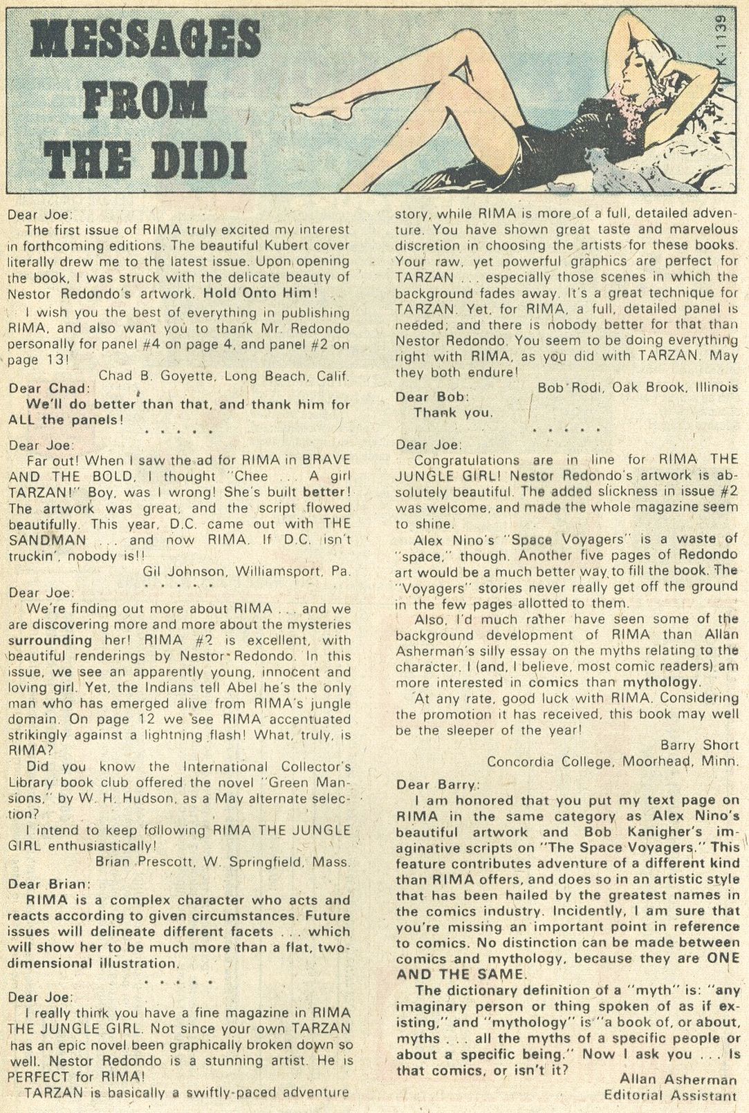 Read online Rima, The Jungle Girl comic -  Issue #4 - 33