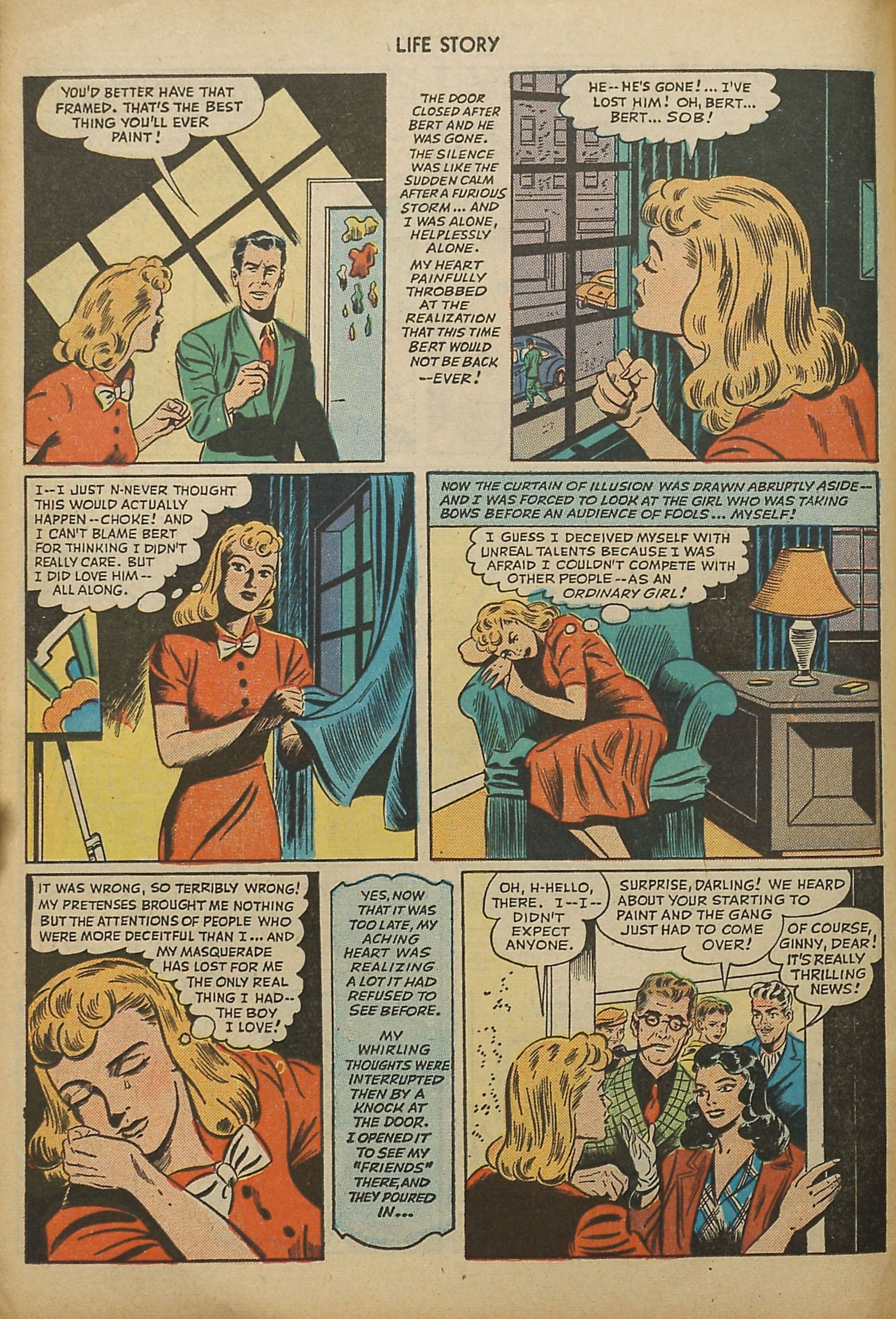 Read online Life Story comic -  Issue #4 - 14
