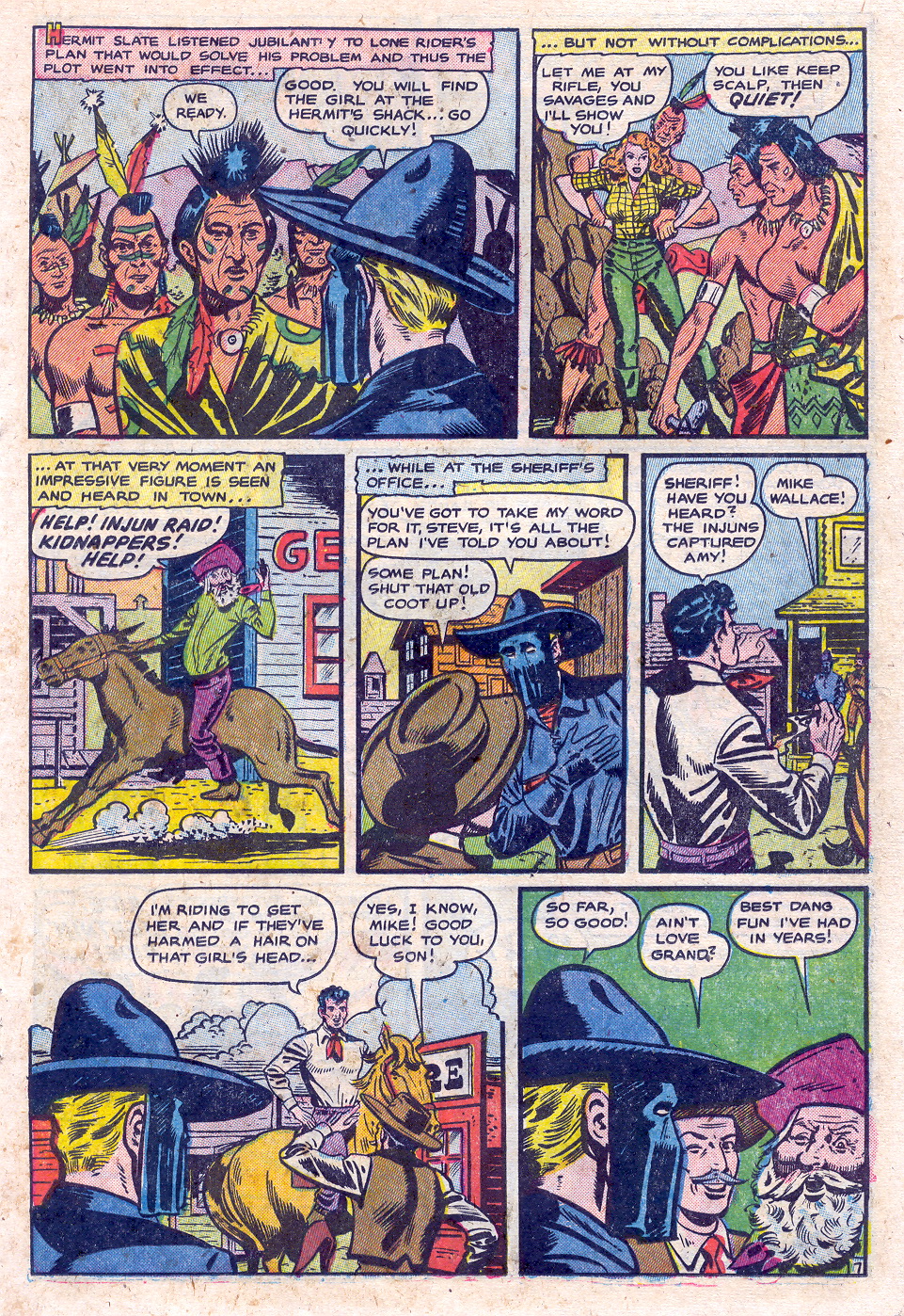 Read online The Lone Rider comic -  Issue #15 - 15