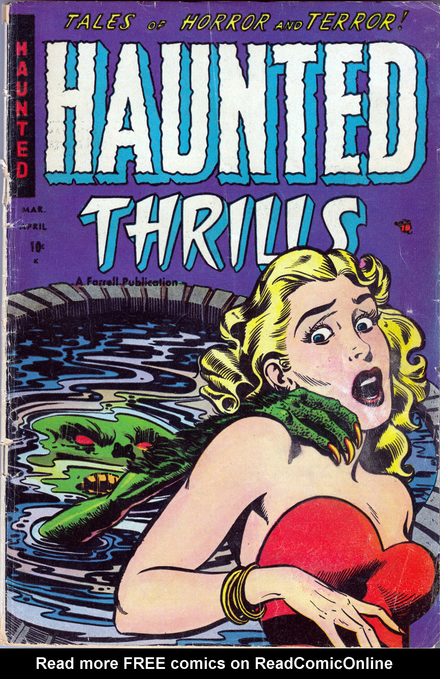 Read online Haunted Thrills comic -  Issue #14 - 1