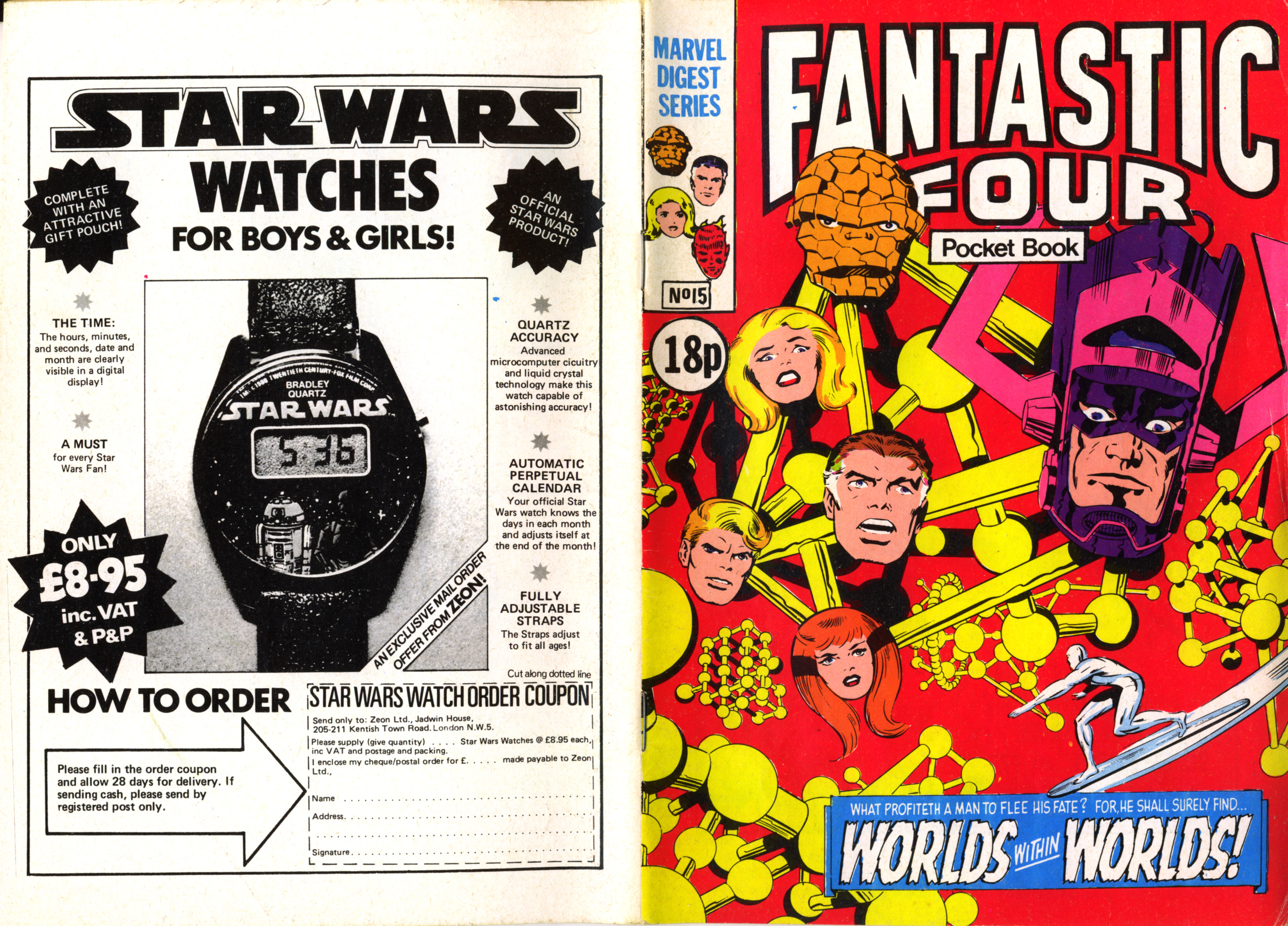 Read online Fantastic Four Pocket Book comic -  Issue #15 - 2