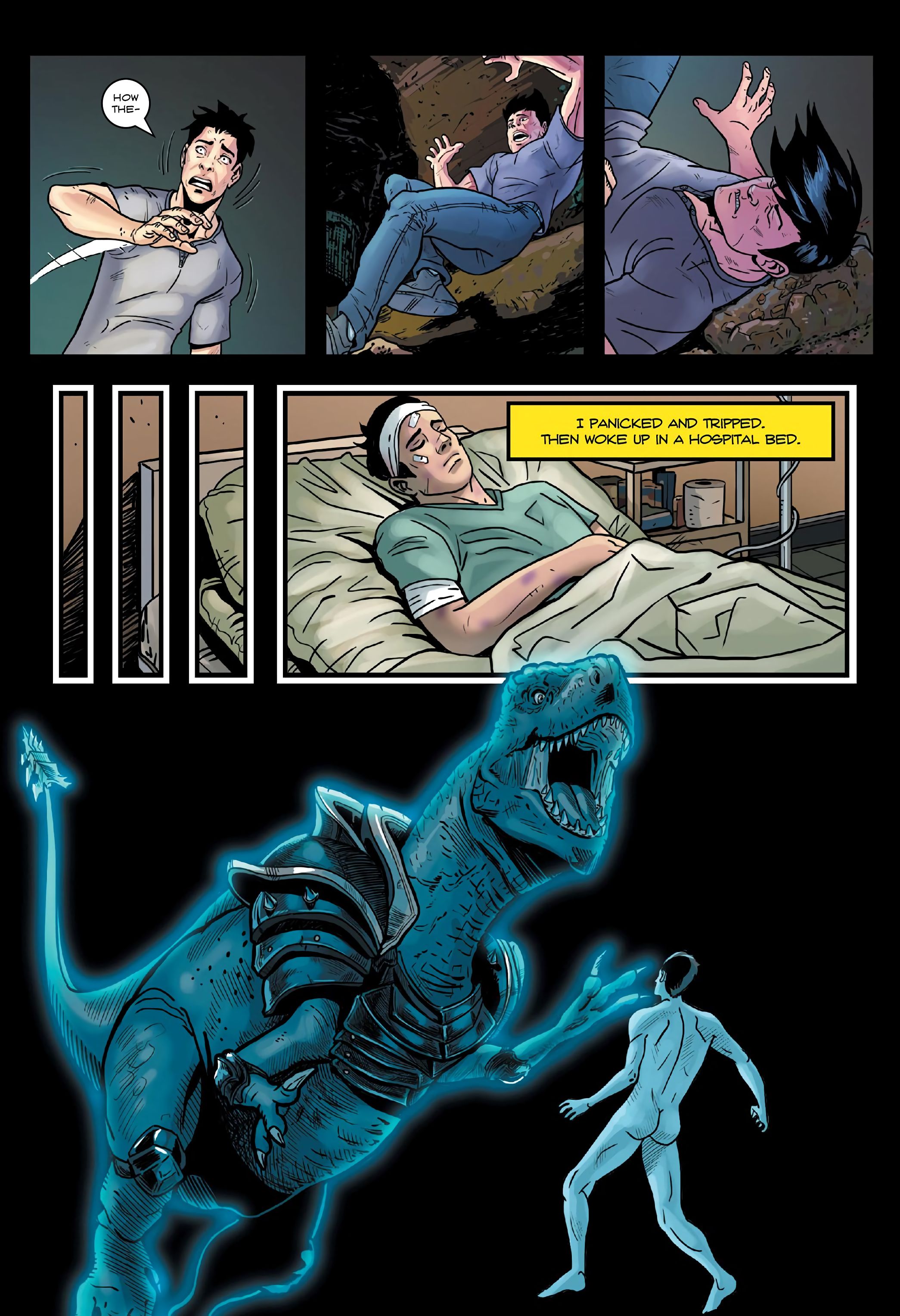 Read online Dinosaur Warrior comic -  Issue # TPB - 58