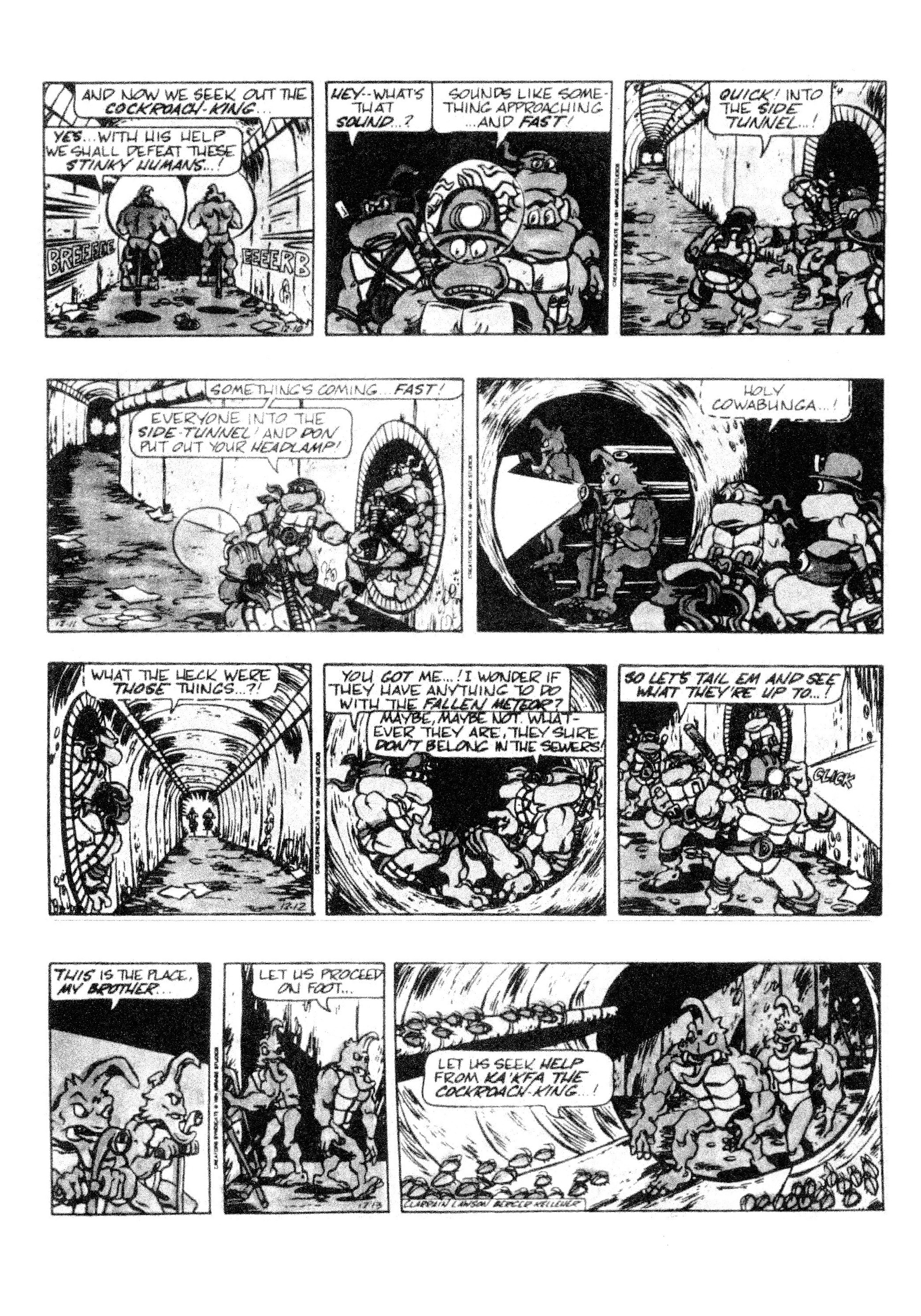 Read online Teenage Mutant Ninja Turtles: Complete Newspaper Daily Comic Strip Collection comic -  Issue # TPB 2 (Part 1) - 80