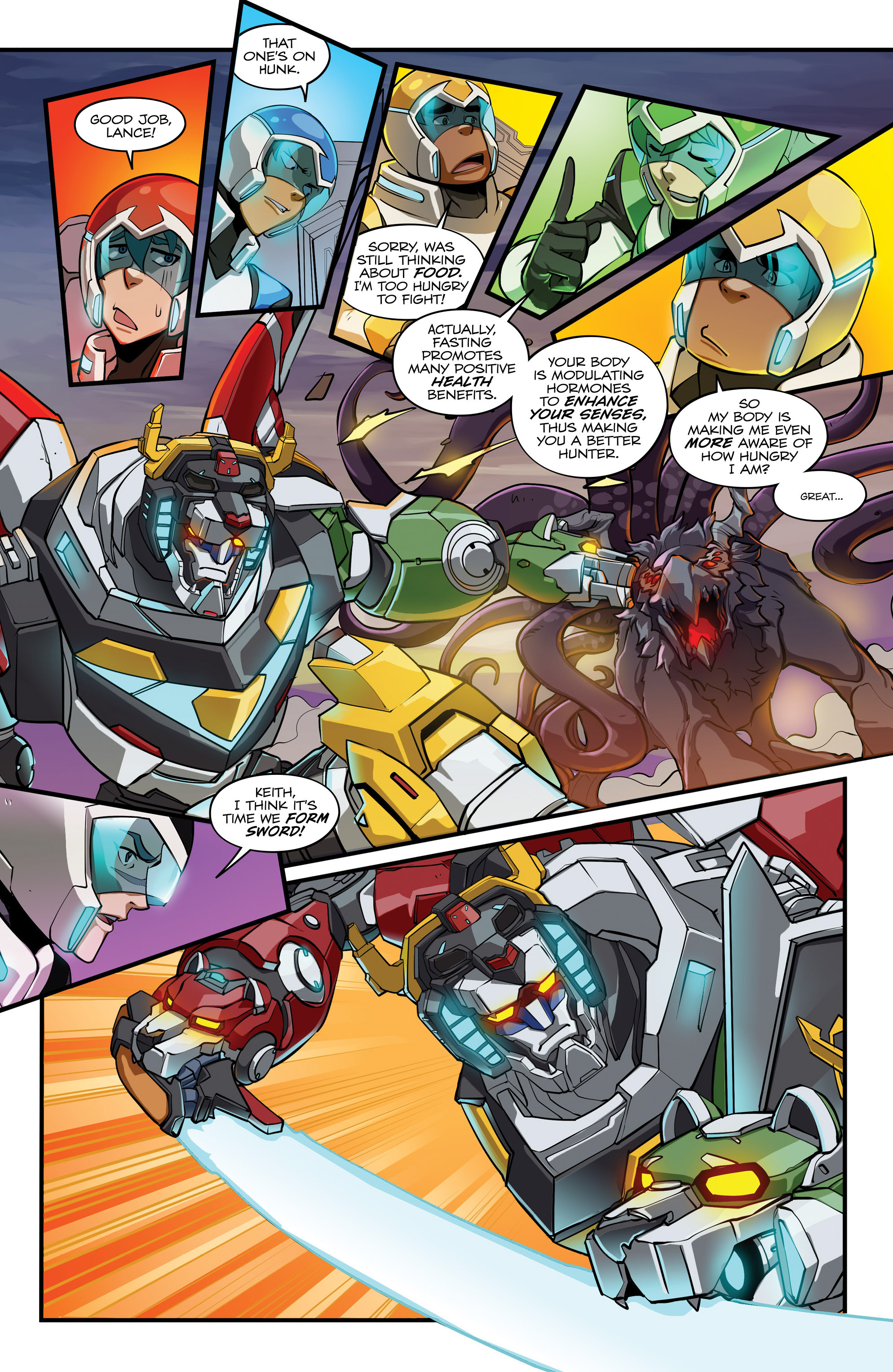 Read online Voltron: Legendary Defender comic -  Issue #2 - 14