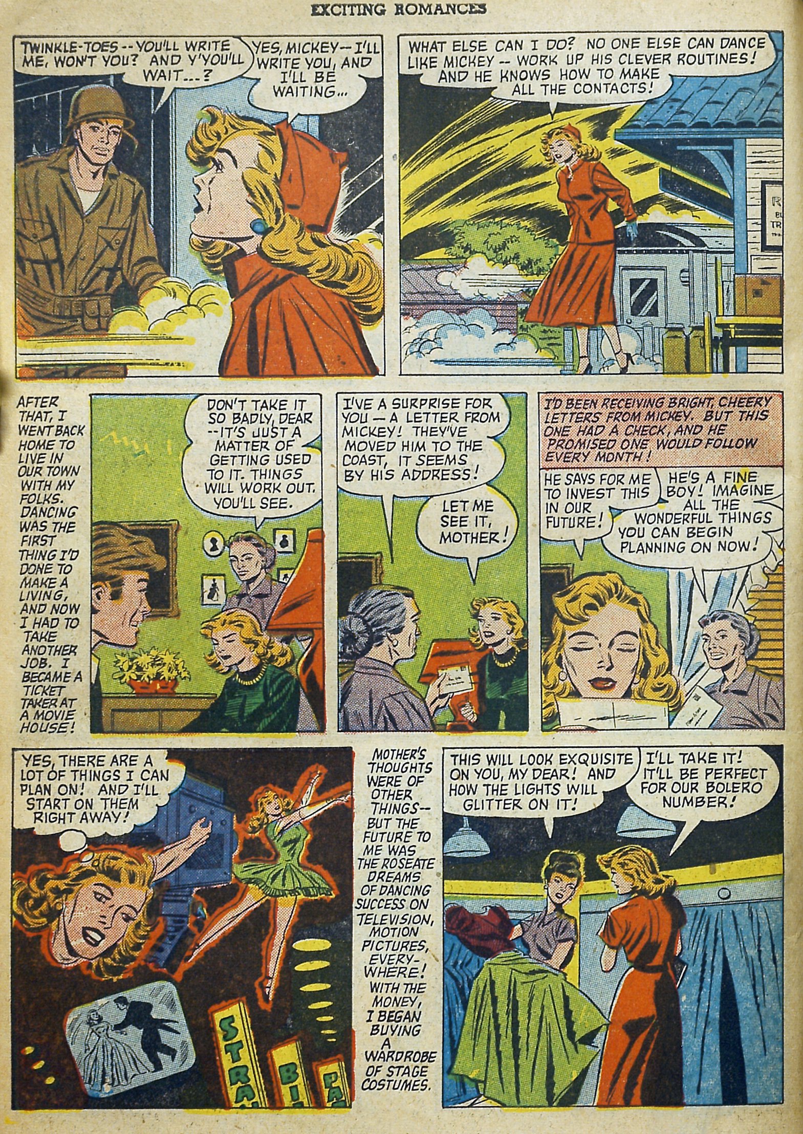 Read online Exciting Romances comic -  Issue #4 - 6