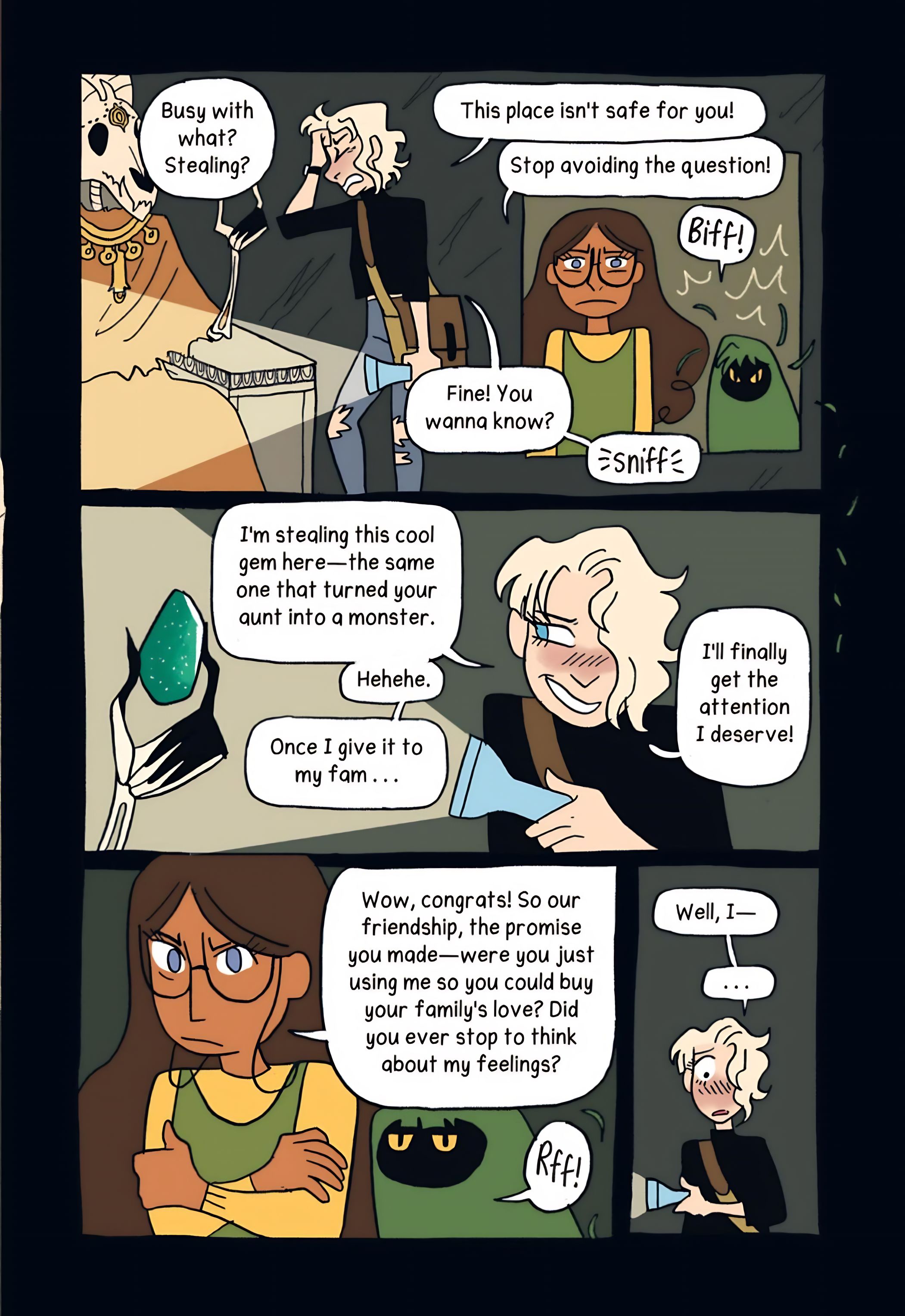 Read online My Aunt Is a Monster comic -  Issue # TPB (Part 3) - 93