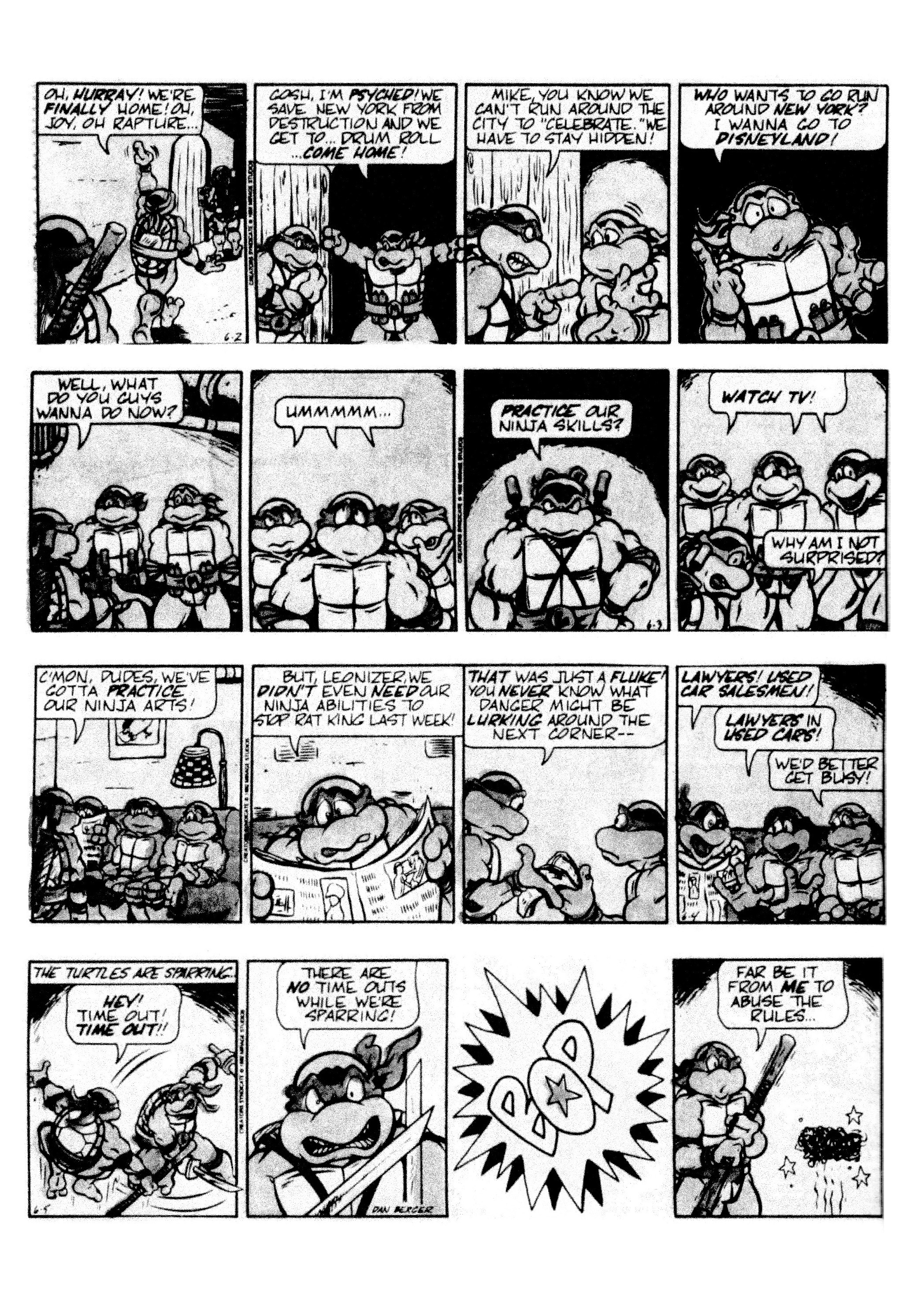 Read online Teenage Mutant Ninja Turtles: Complete Newspaper Daily Comic Strip Collection comic -  Issue # TPB 2 (Part 2) - 13