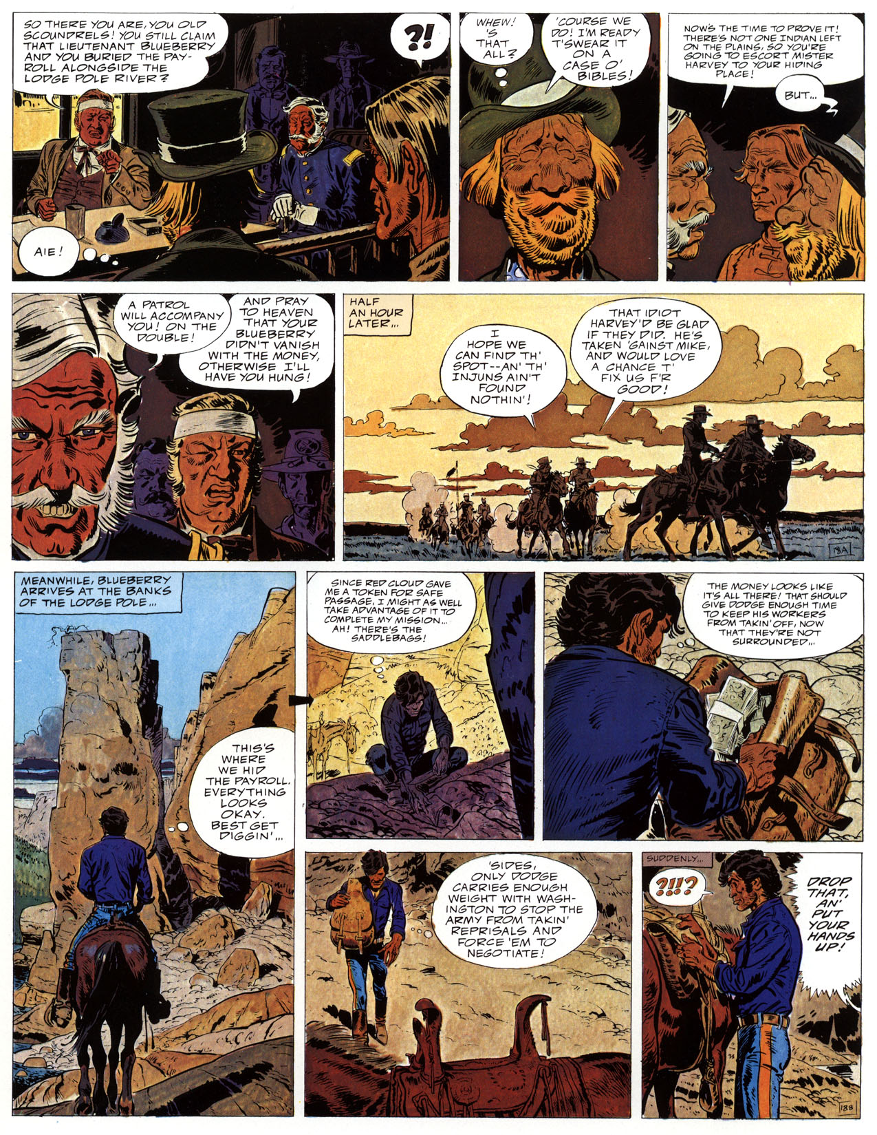 Read online Epic Graphic Novel: Lieutenant Blueberry comic -  Issue #3 - 22