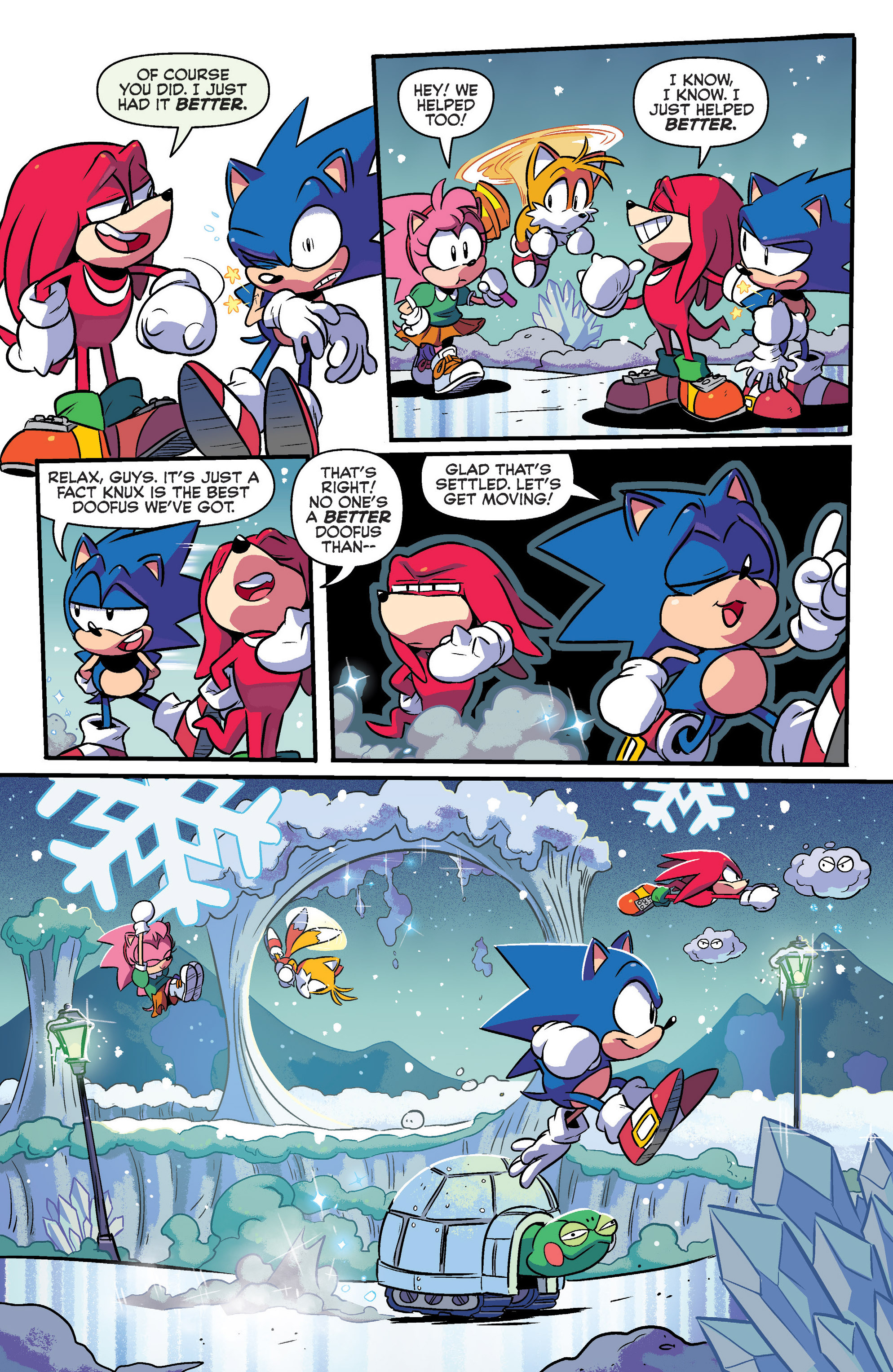 Read online Sonic: Mega Drive - The Next Level comic -  Issue # Full - 5