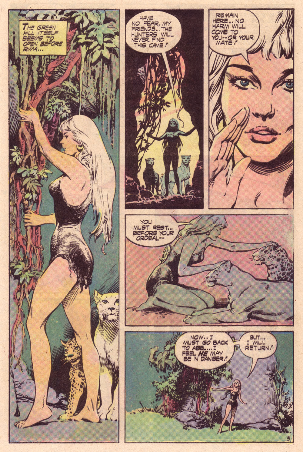 Read online Rima, The Jungle Girl comic -  Issue #6 - 8