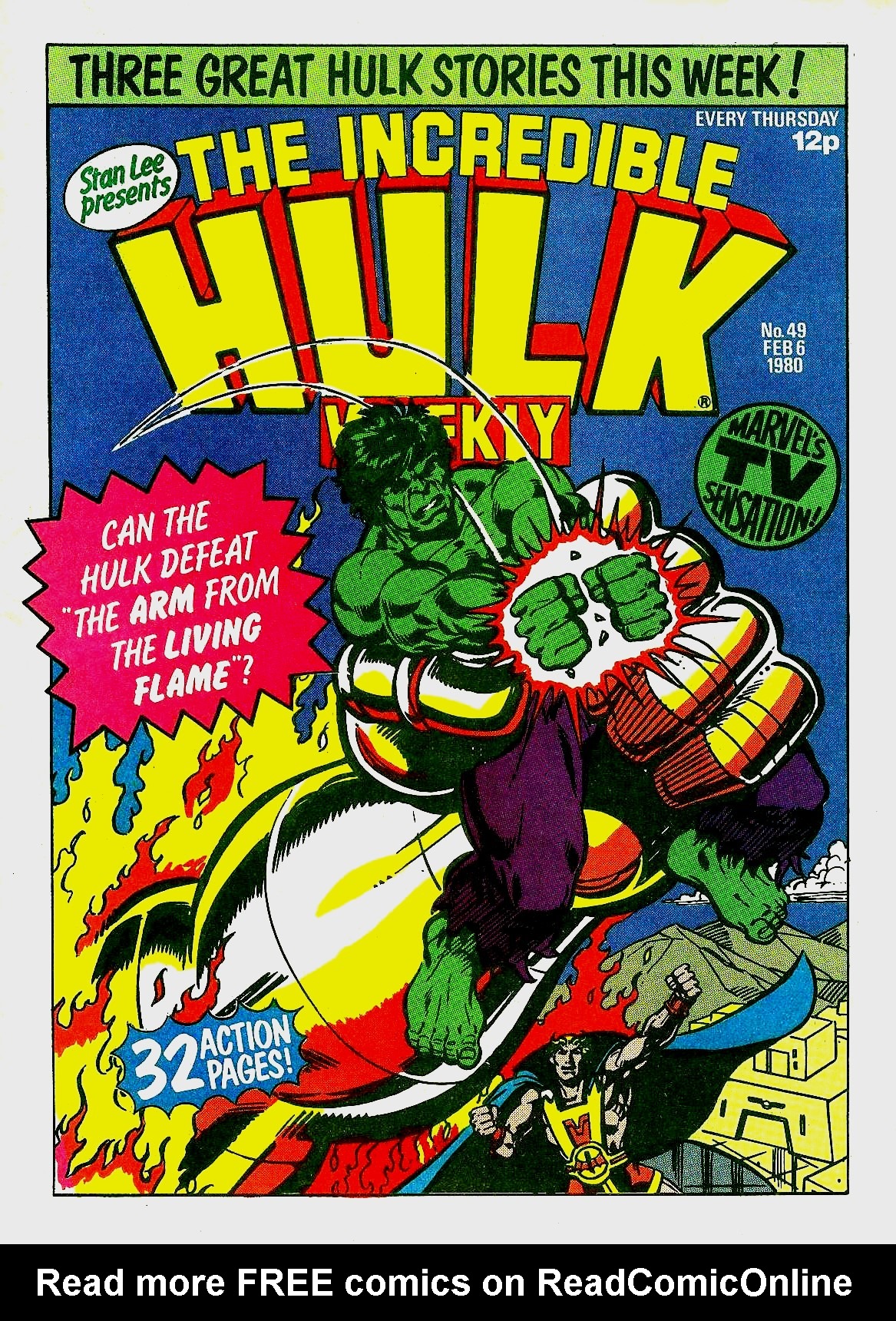 Read online The Incredible Hulk Weekly comic -  Issue #49 - 1