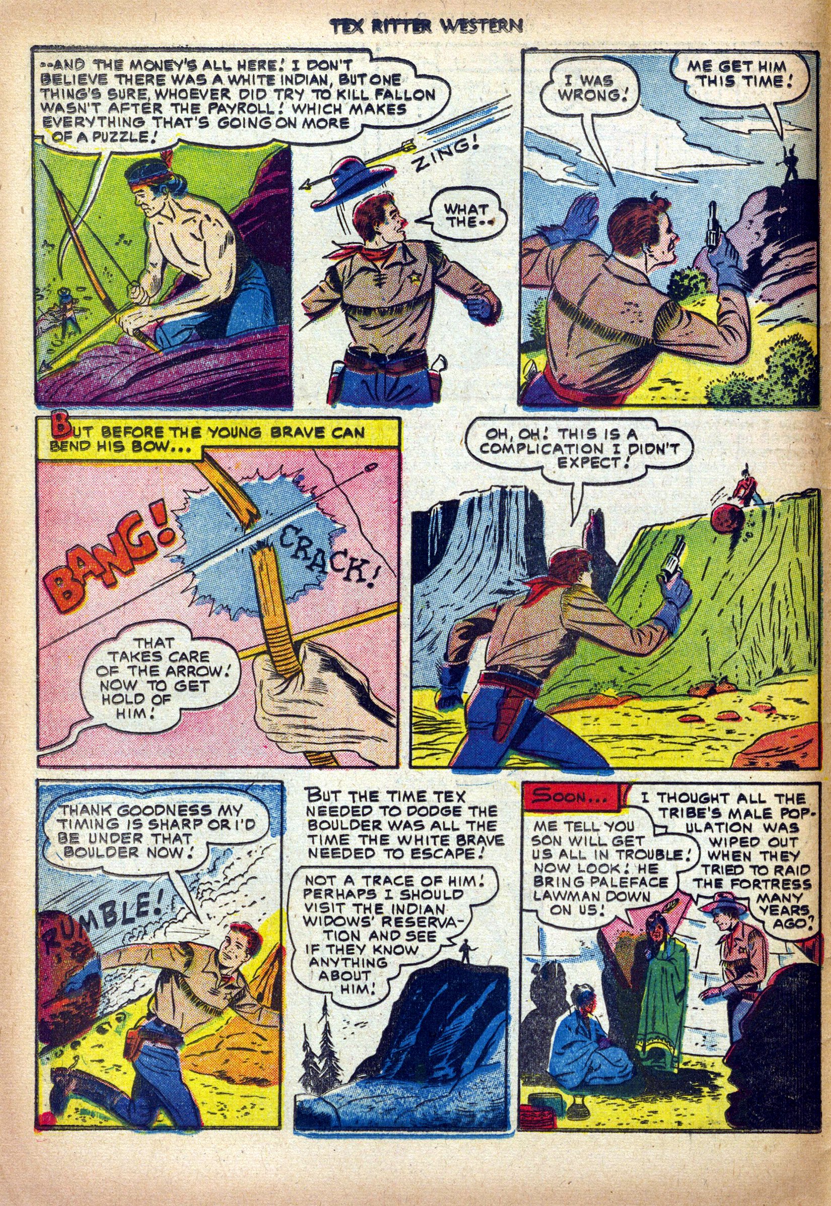 Read online Tex Ritter Western comic -  Issue #13 - 6