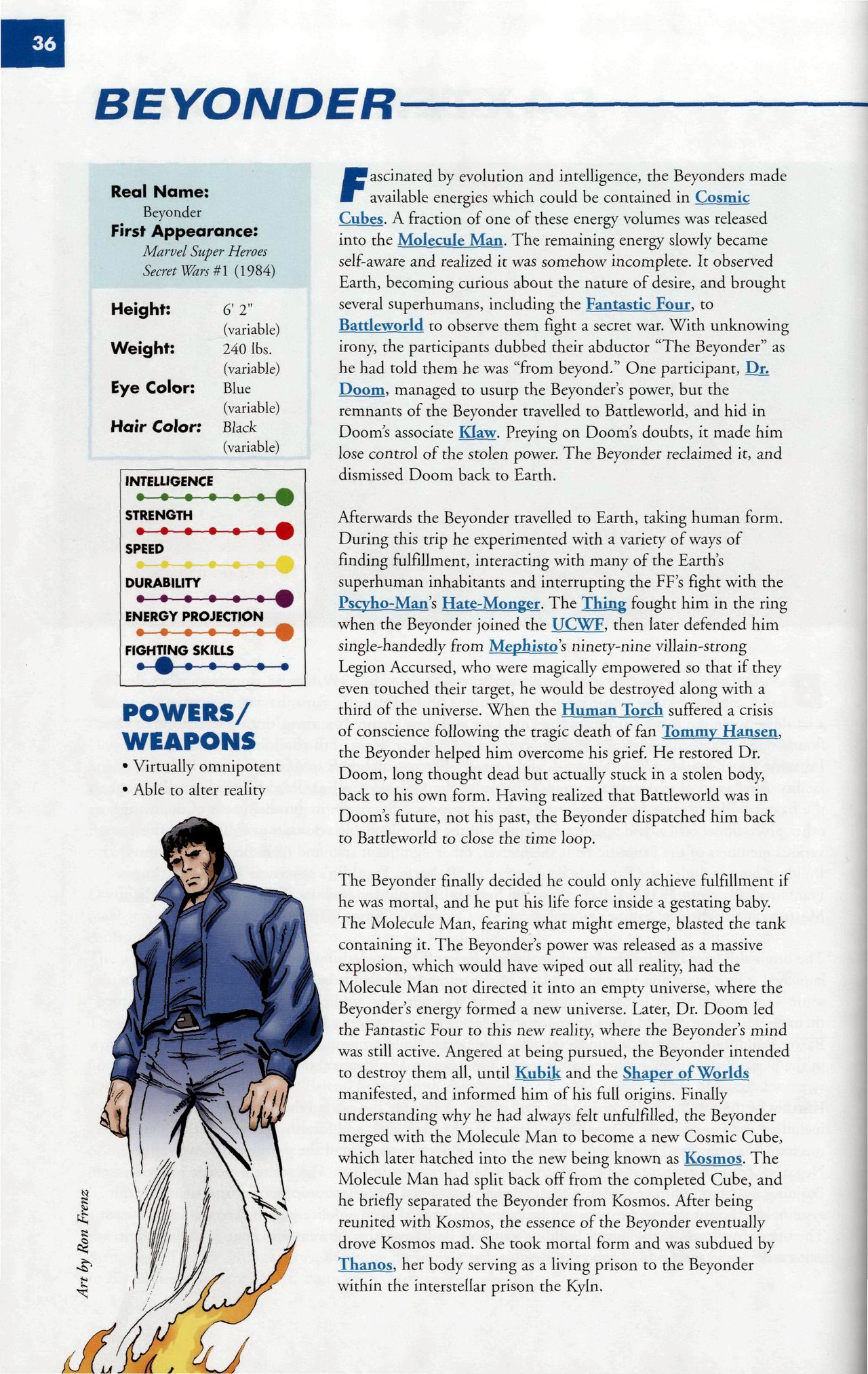 Read online Marvel Encyclopedia comic -  Issue # TPB 6 - 39