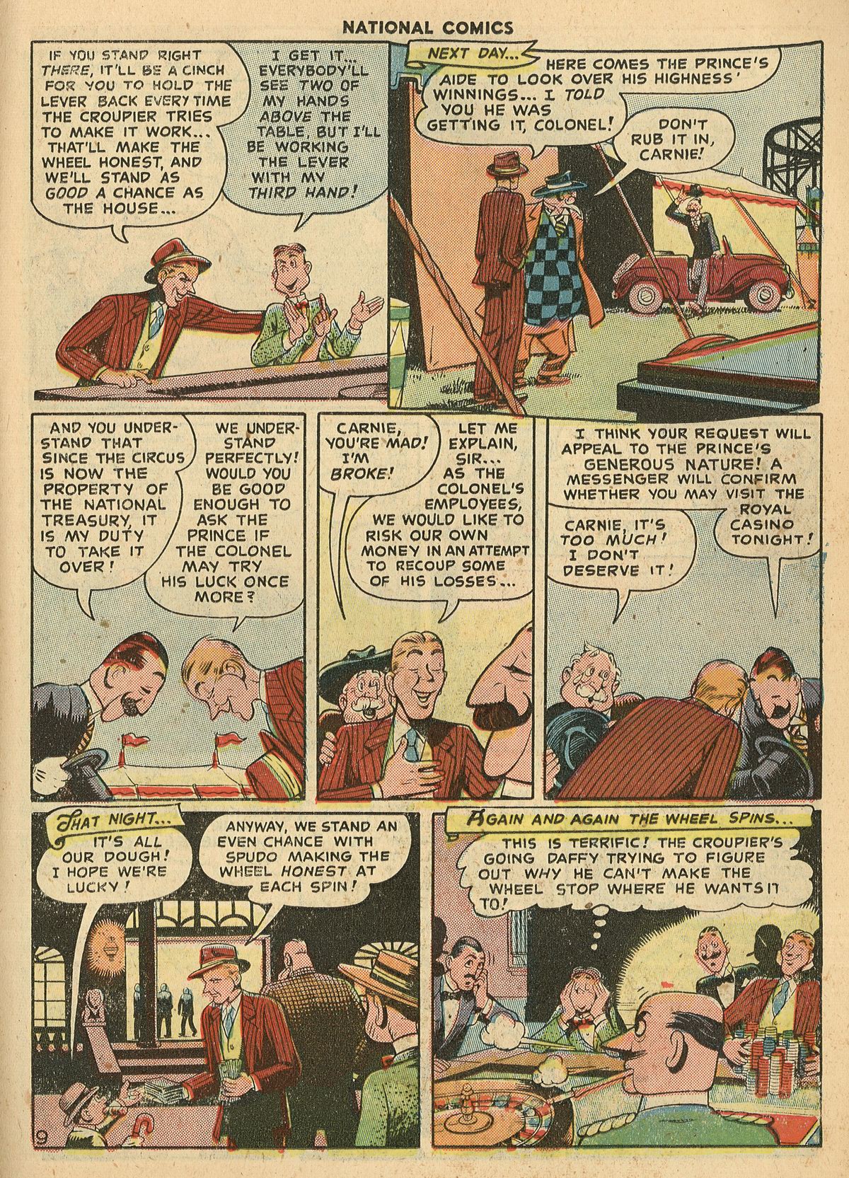 Read online National Comics comic -  Issue #75 - 11