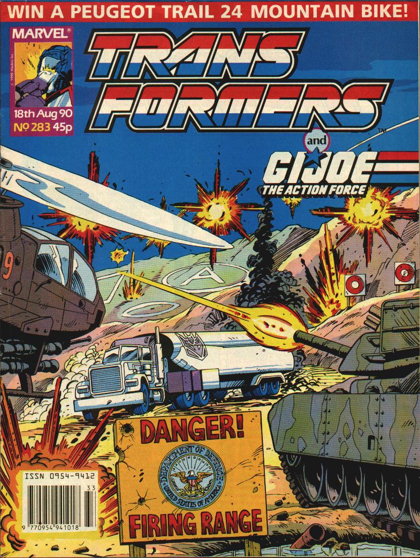 Read online The Transformers (UK) comic -  Issue #283 - 1
