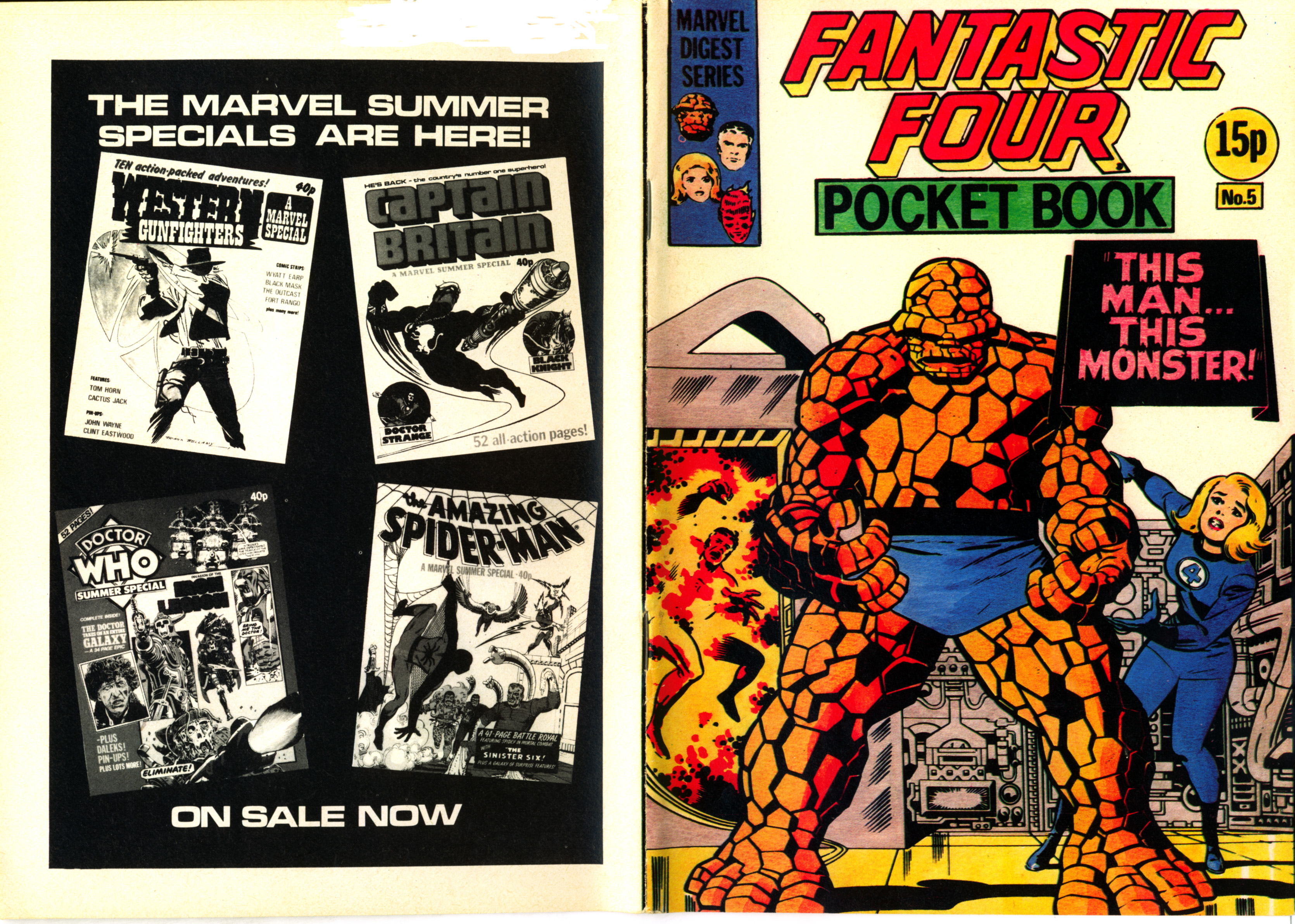 Read online Fantastic Four Pocket Book comic -  Issue #5 - 2